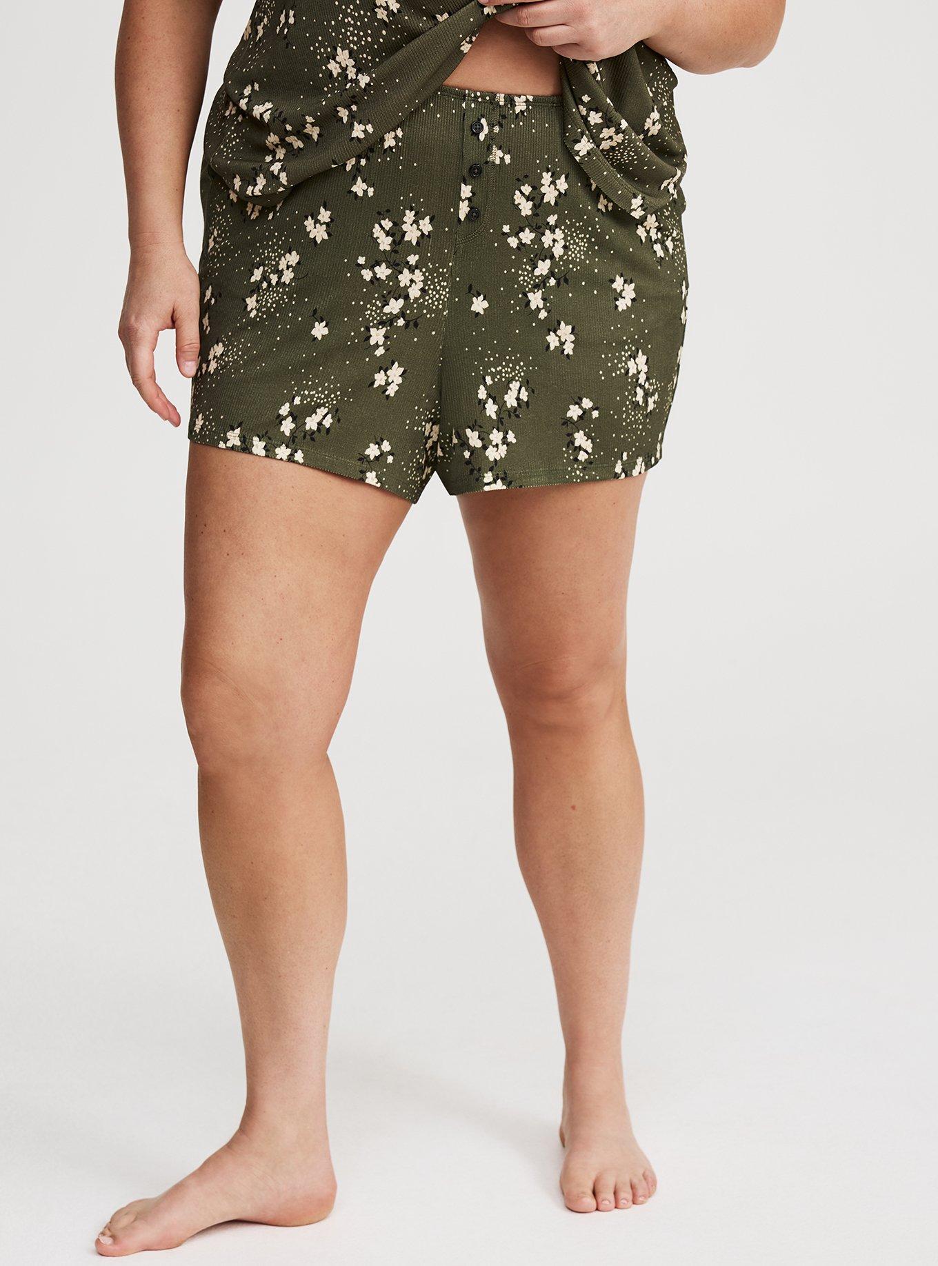 Super Soft Rib Boxer Sleep Short