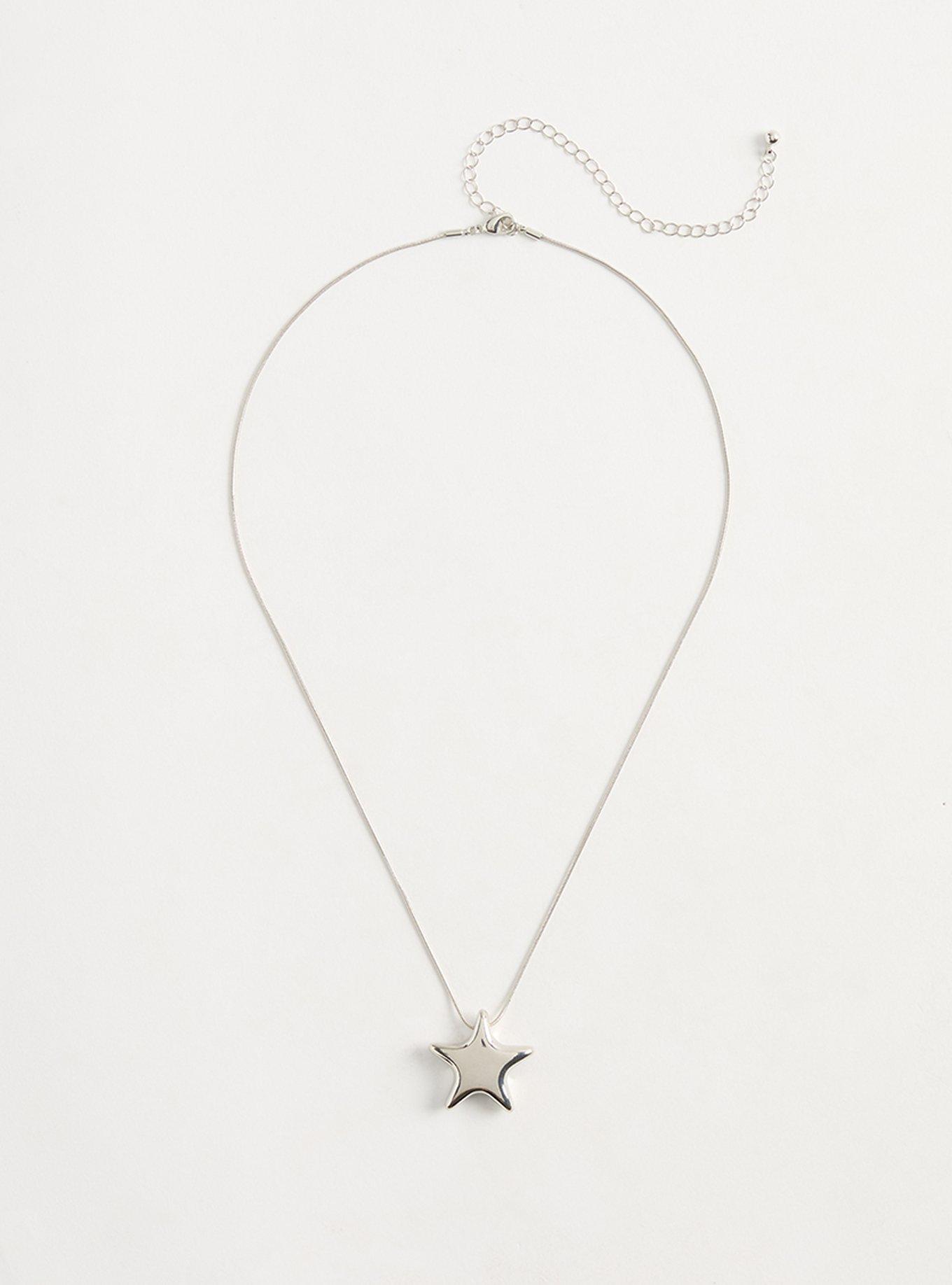Puffy Star Necklace