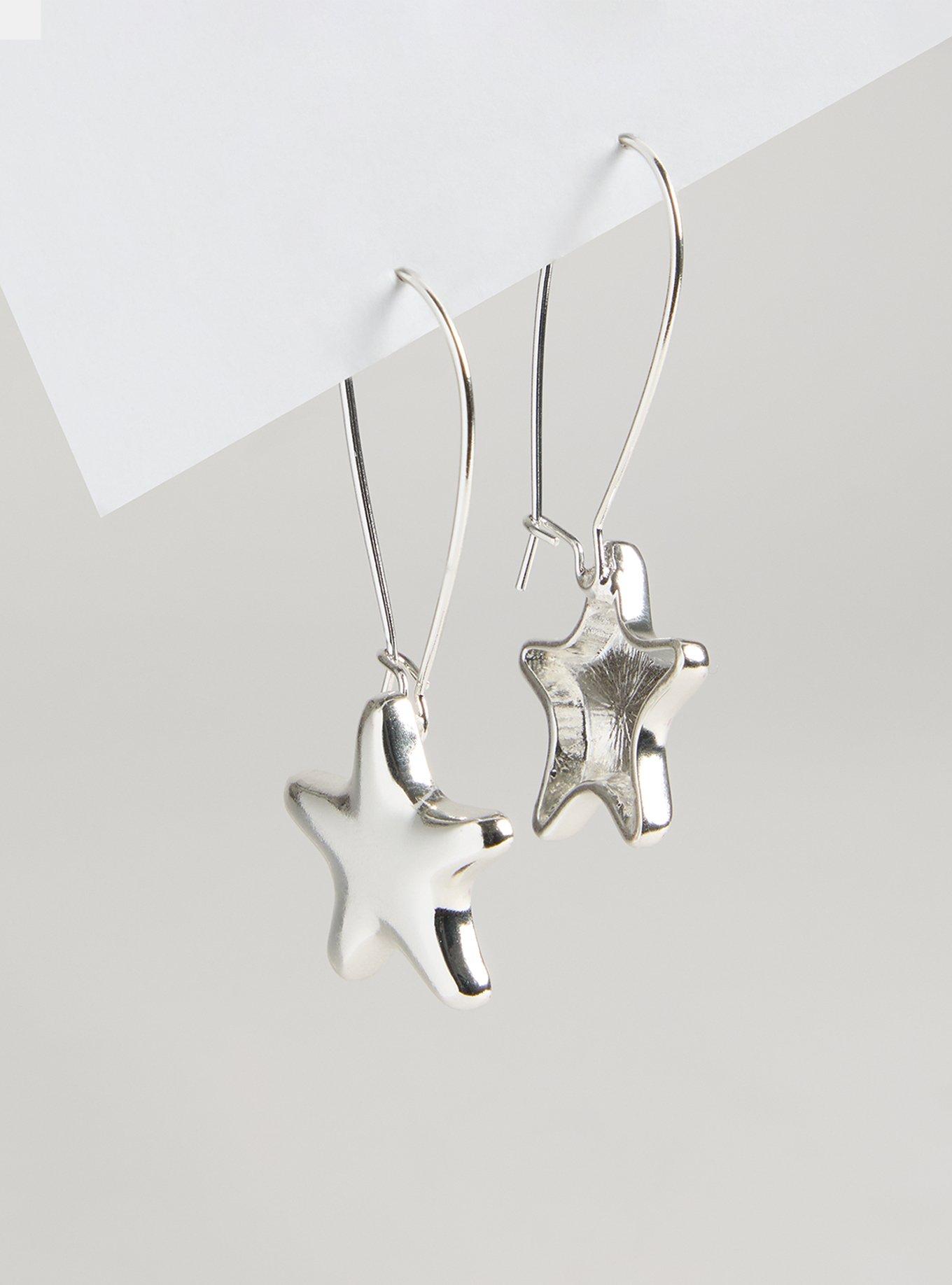 Puffy Star Earrings
