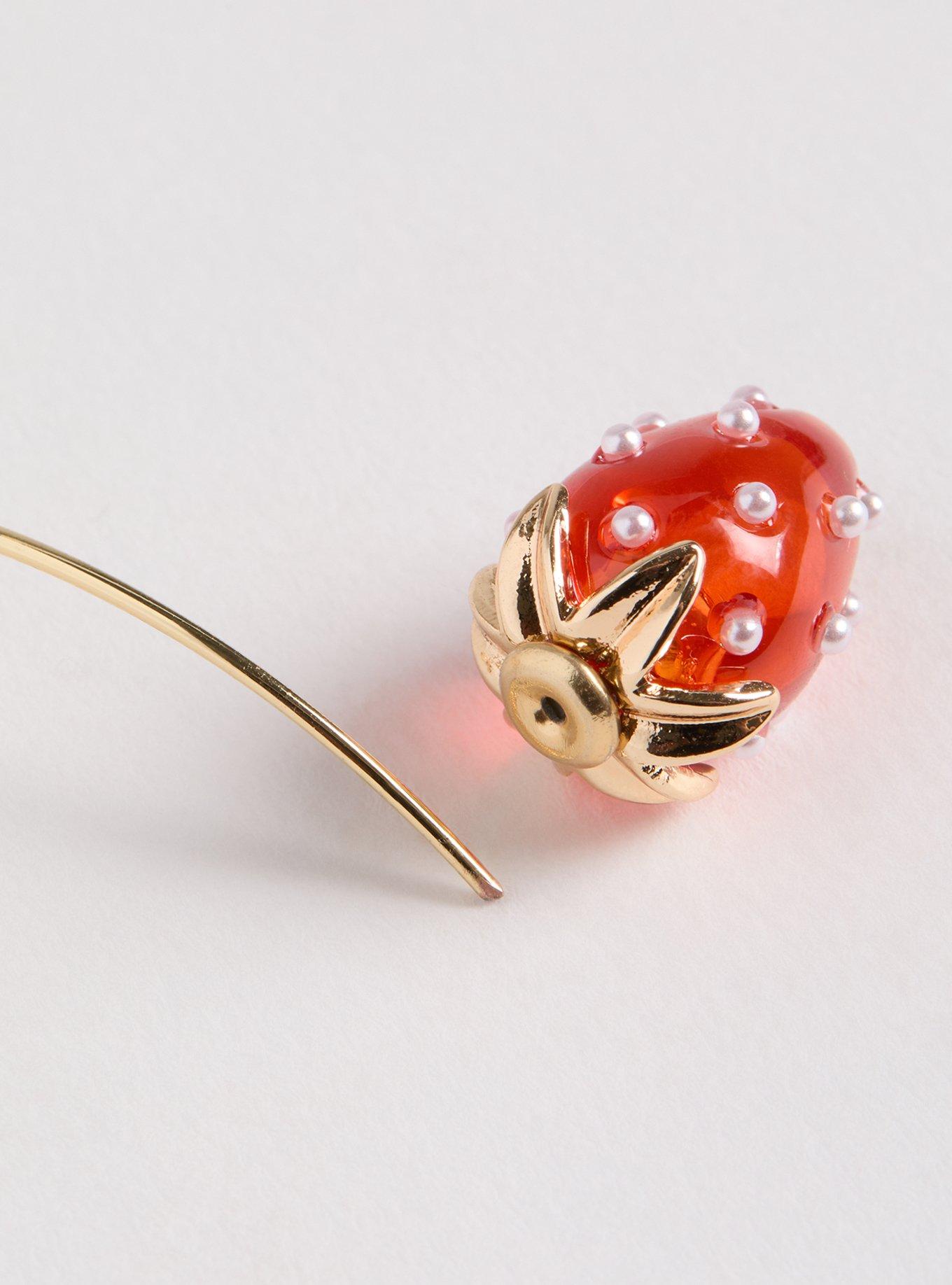 Strawberry Statement Earring