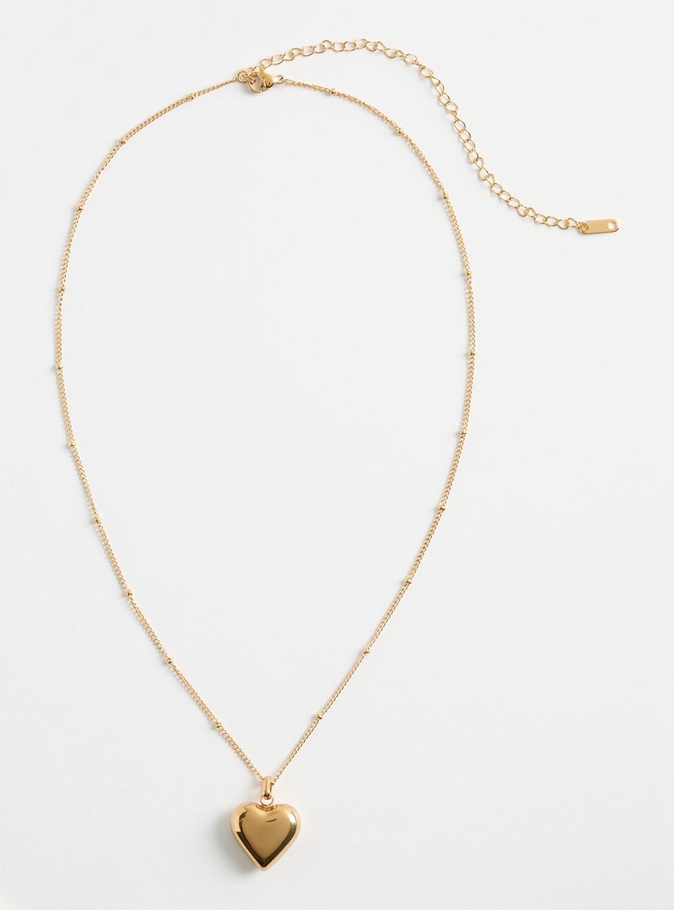 18K Heart Necklace