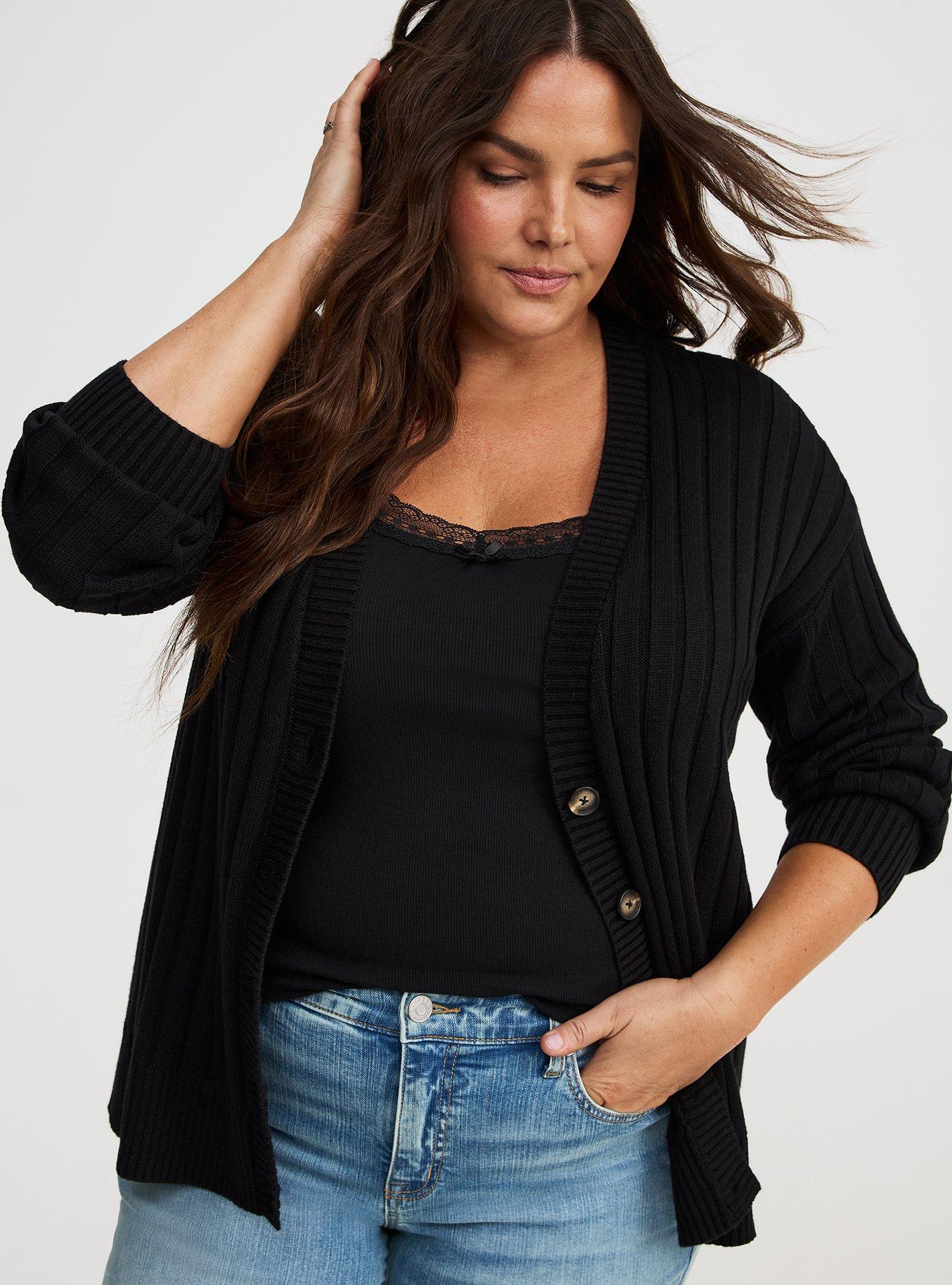 Plus Size - A-Line Flare Lightweight Twill Cargo High Rise