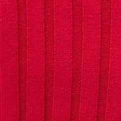 Plus Size Ribbed Cardigan, JESTER RED, swatch