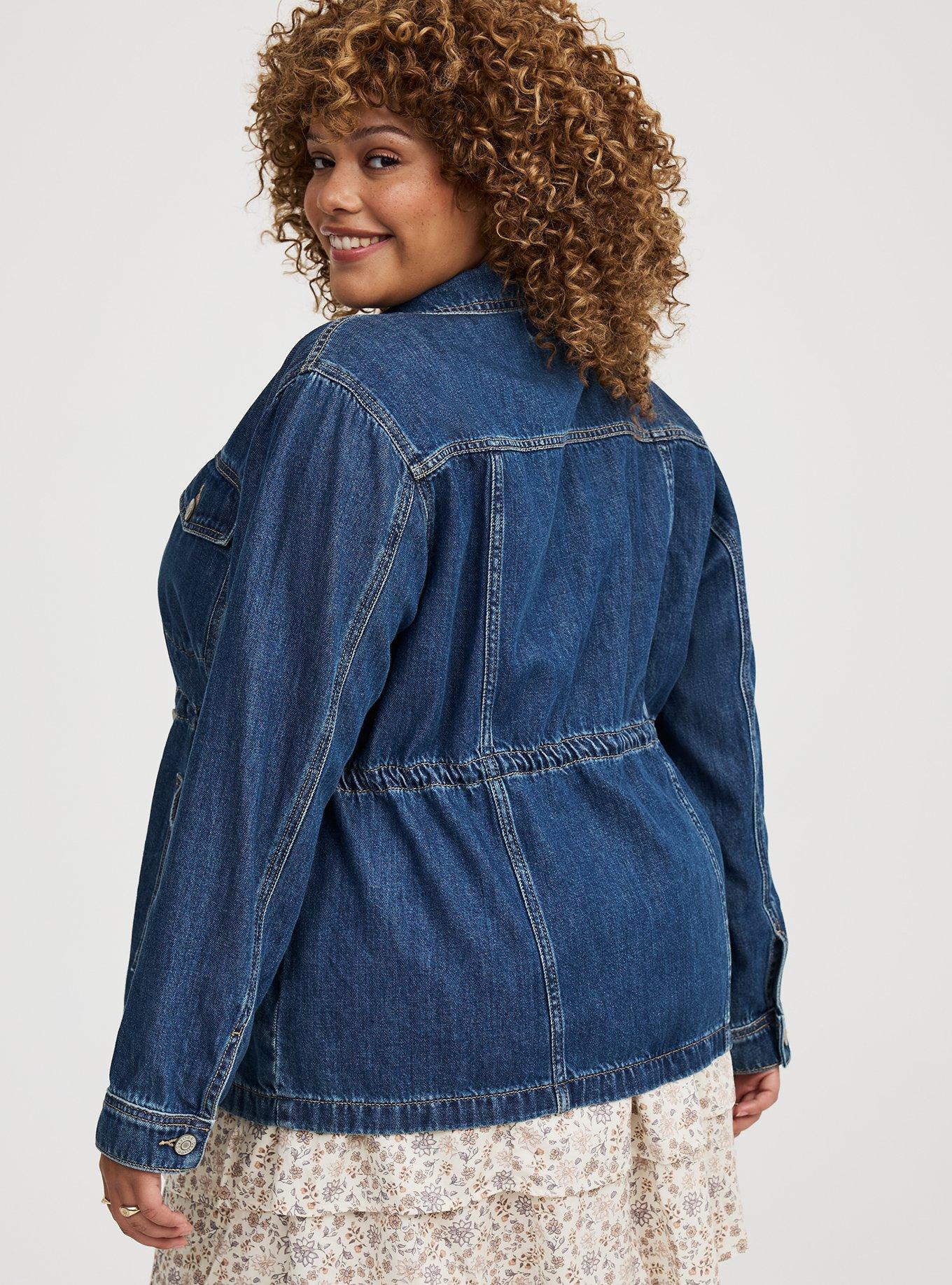 Vintage Rigid Denim Anorak