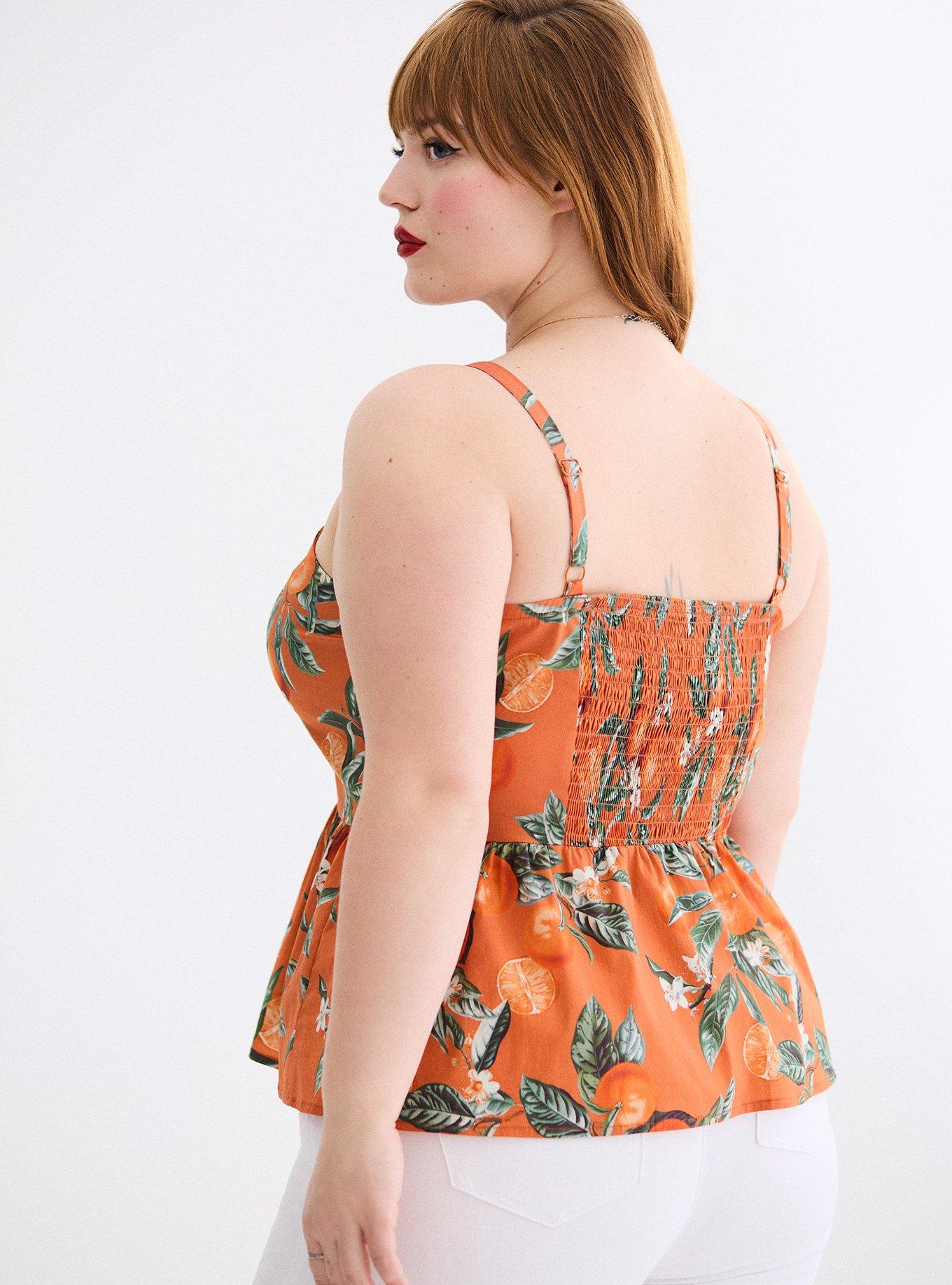 Retro Chic Peplum Sweetheart Top
