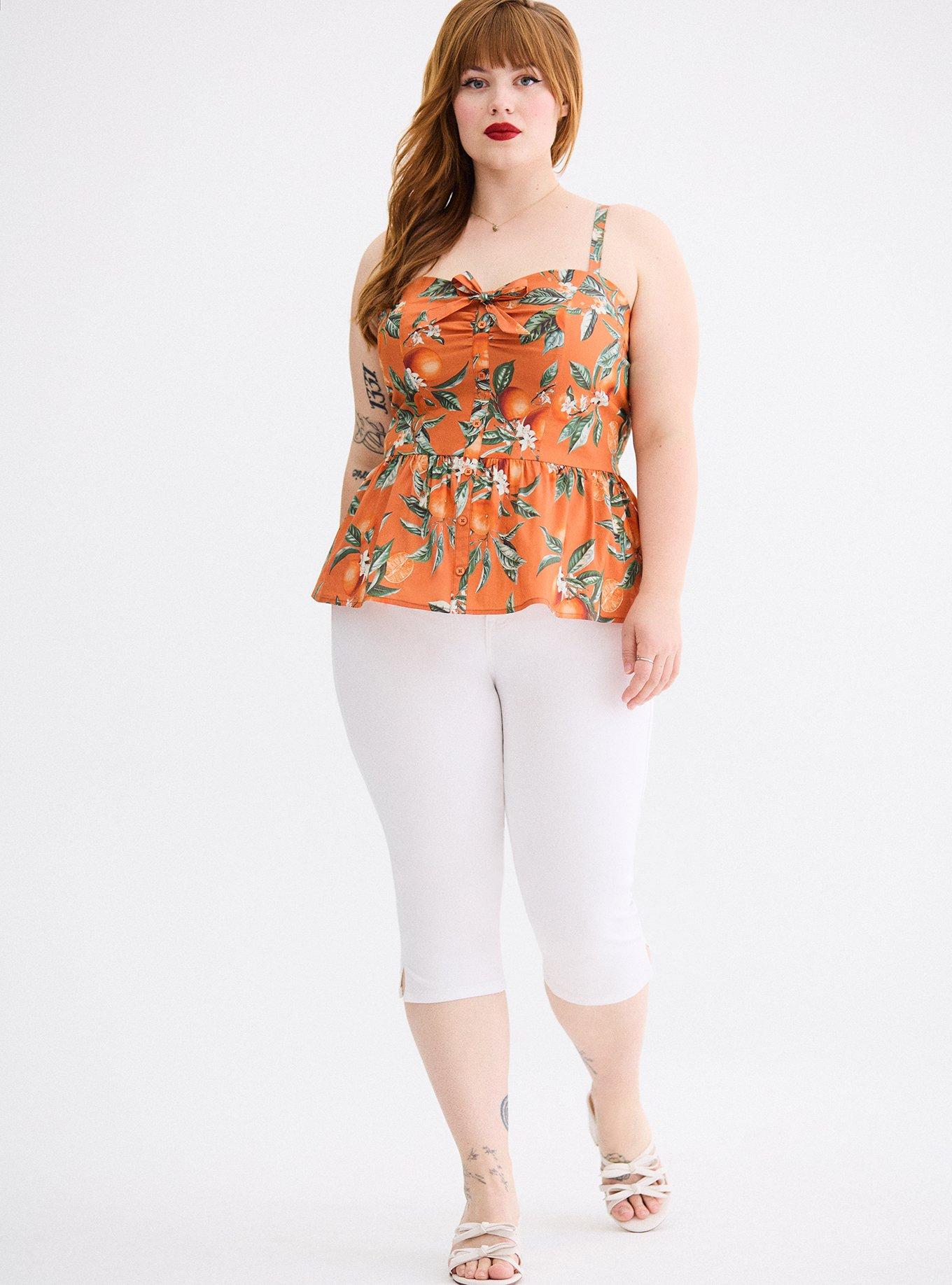 Retro Chic Peplum Sweetheart Top