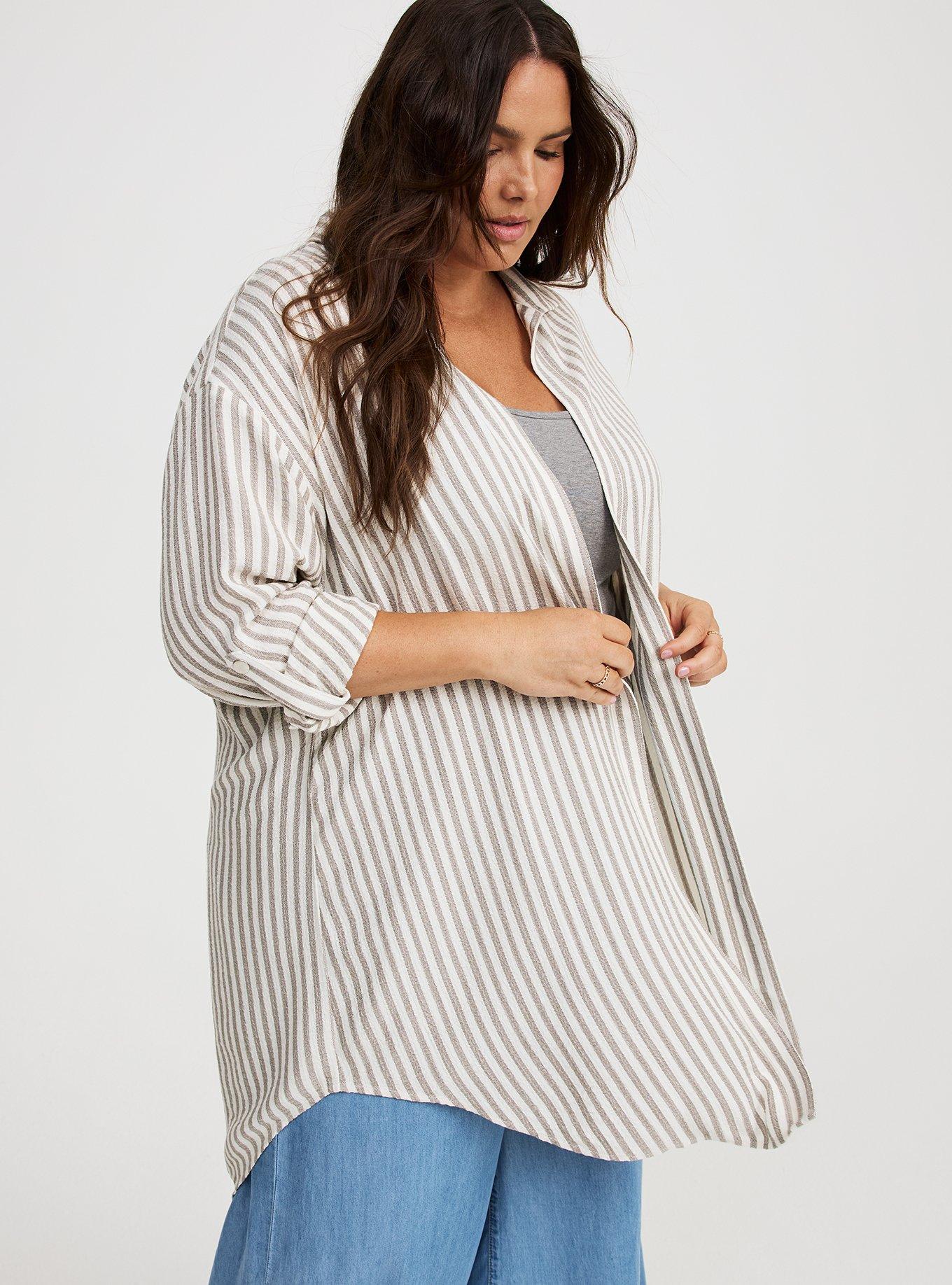 Oversized Shirt Kimono