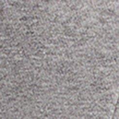 Plus Size French Terry Peplum Blazer, HEATHER GRAY, swatch