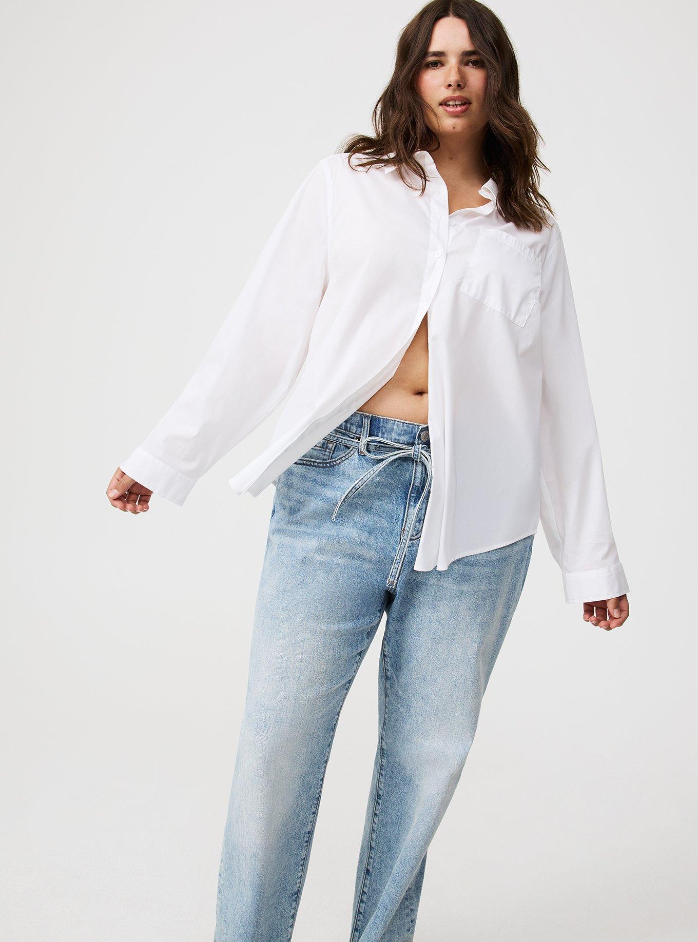 Lizzie Studio Poplin Button-Up Shirt