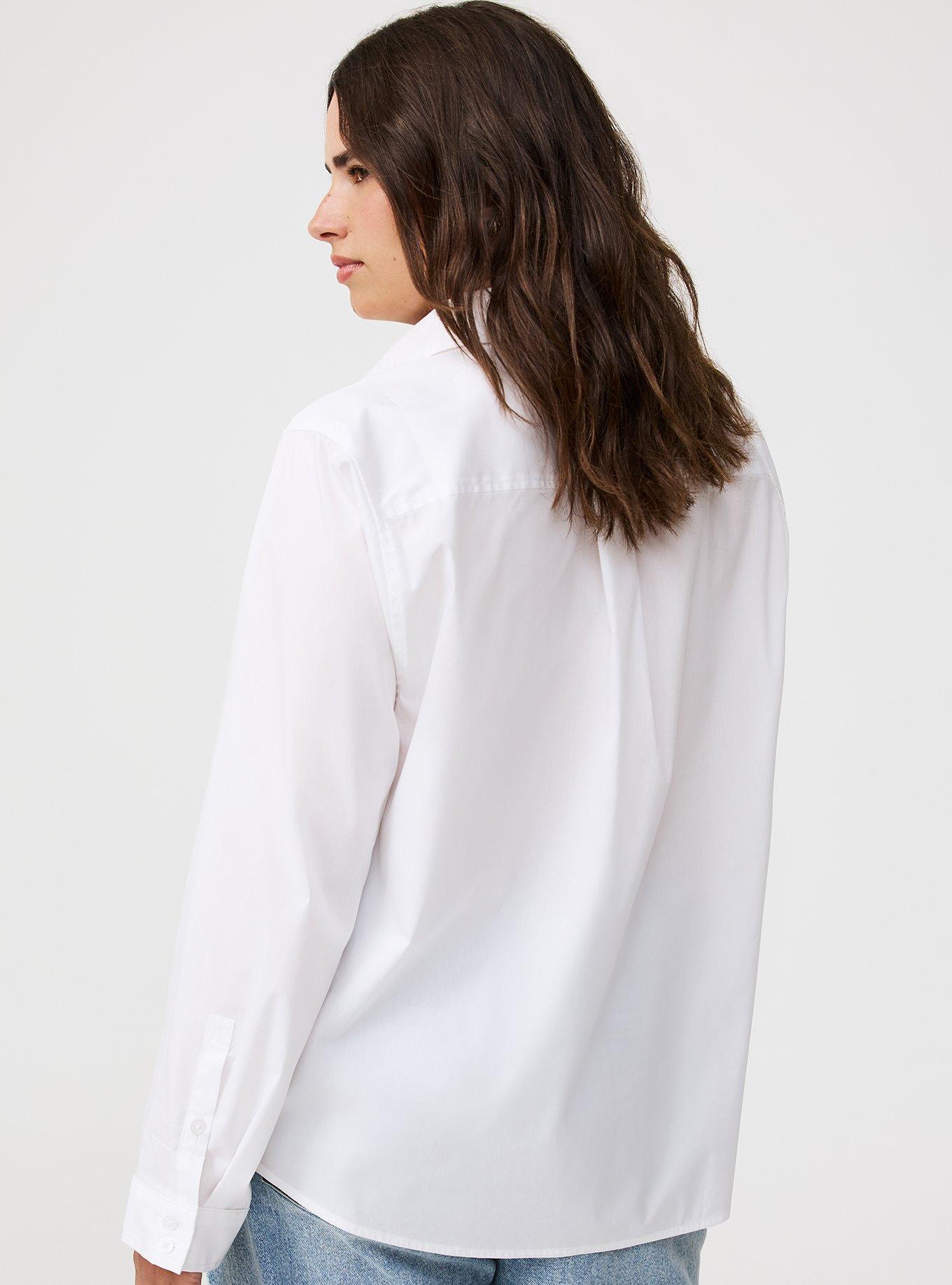 Lizzie Studio Poplin Button-Up Shirt
