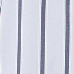 Plus Size Lizzie Poplin Button-Up Shirt, STAGGERED STRIPE, swatch