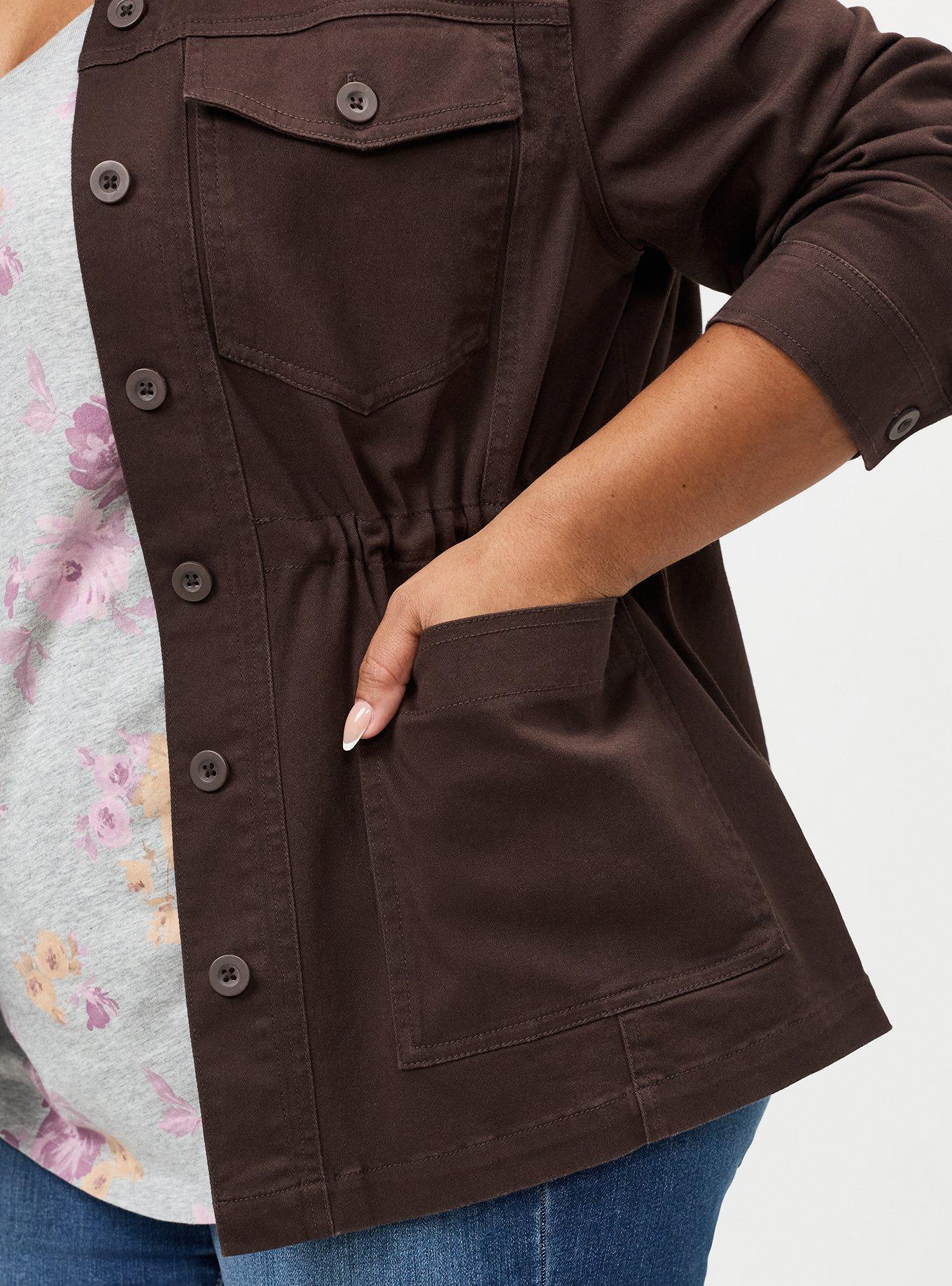 Twill Anorak Jacket, JAVA, alternate