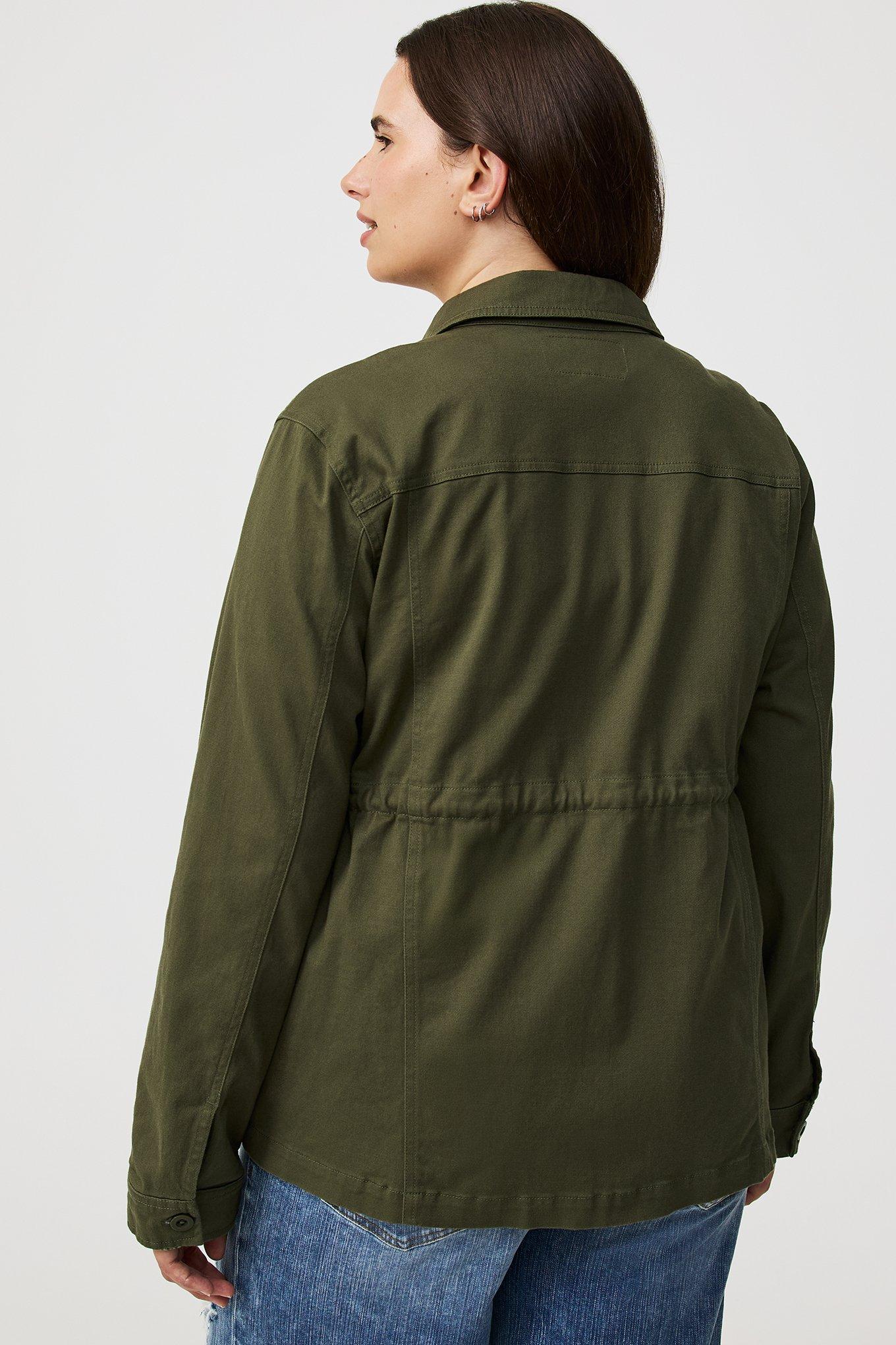 Twill Anorak Trucker Jacket