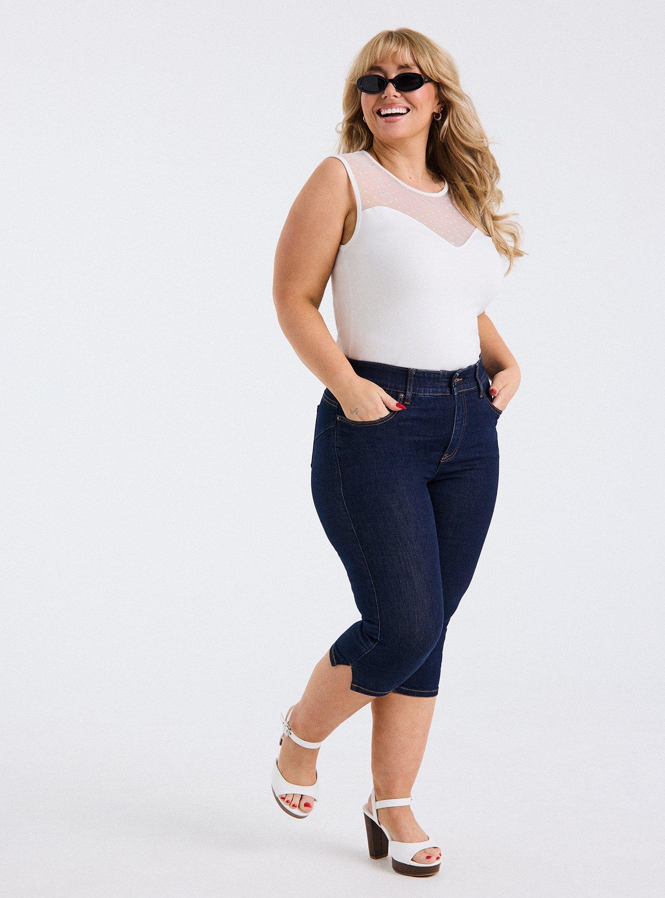 Retro Chic Foxy Mesh Sweetheart Tank, BLANC DE BLANC, alternate