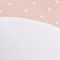 Retro Check Foxy Mesh Sweetheart Tank, BLANC DE BLANC, swatch