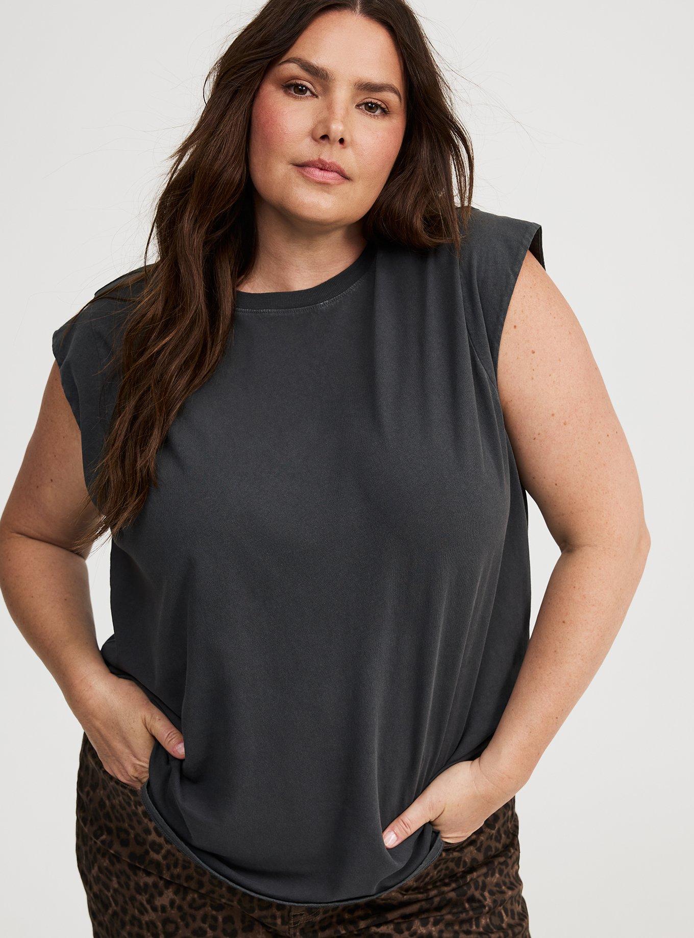 Crew Neck Dolman Tee