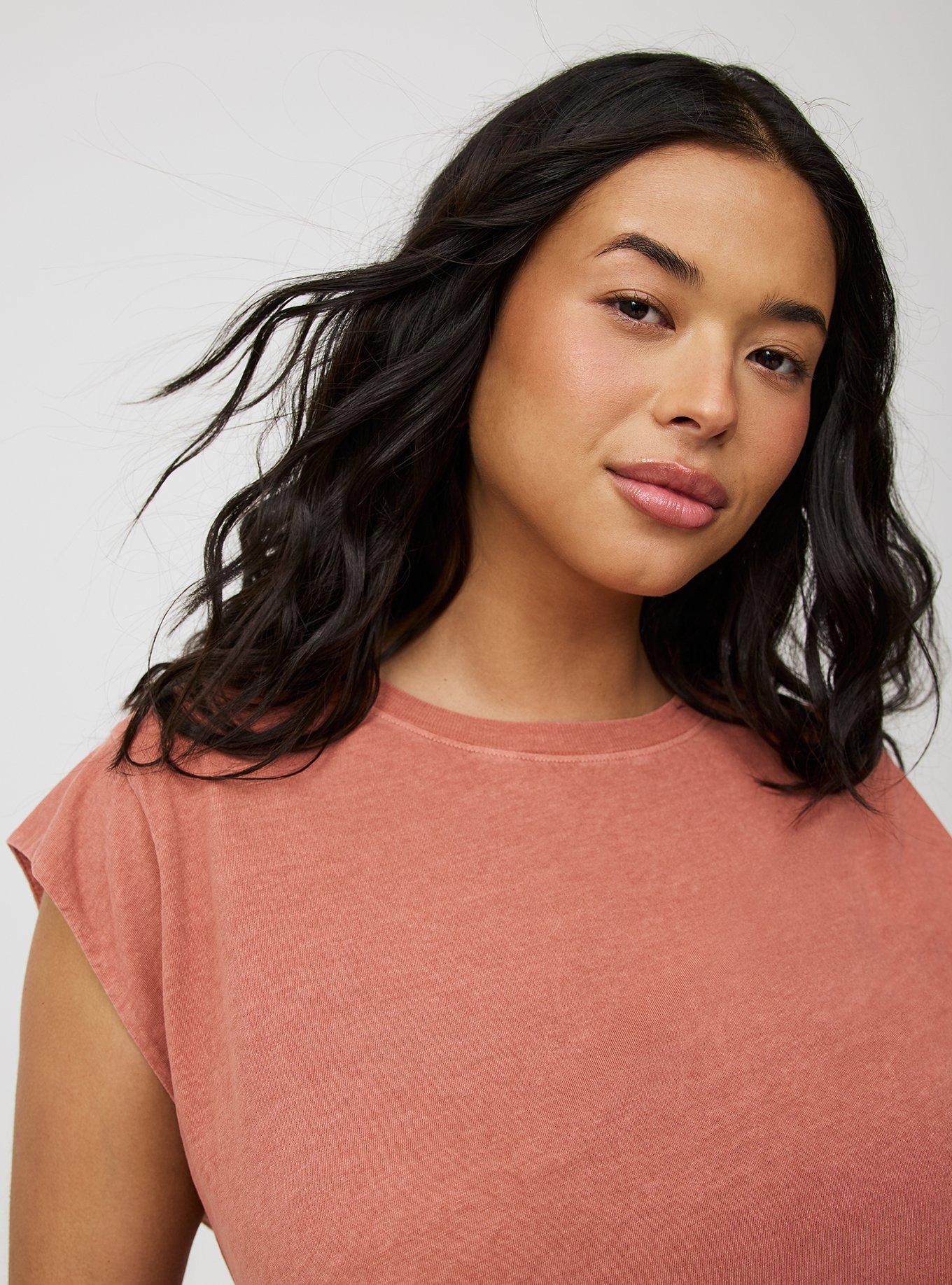 Crew Neck Dolman Tee
