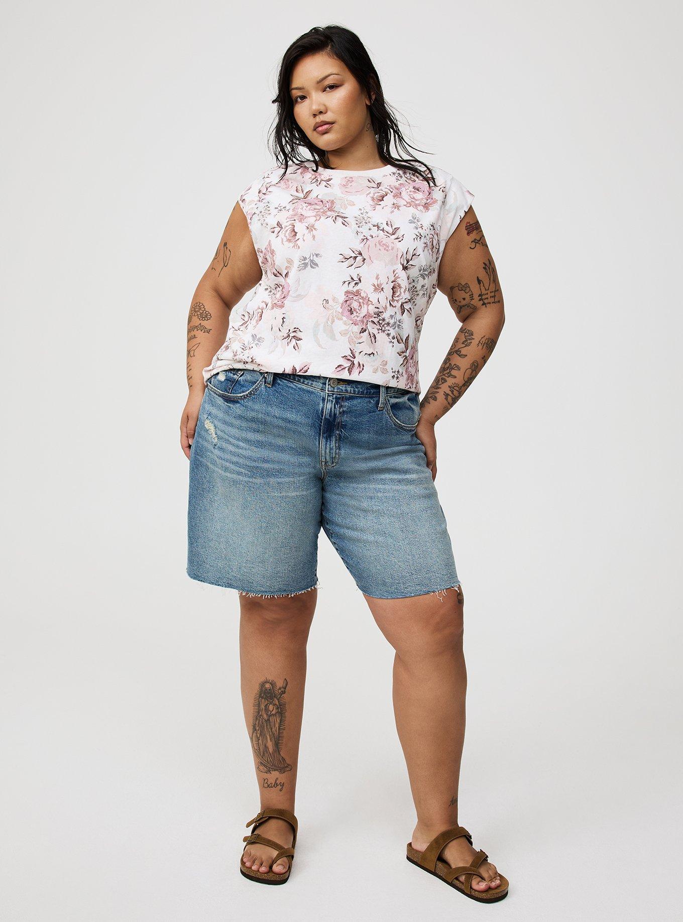 Crew Neck Dolman Tee
