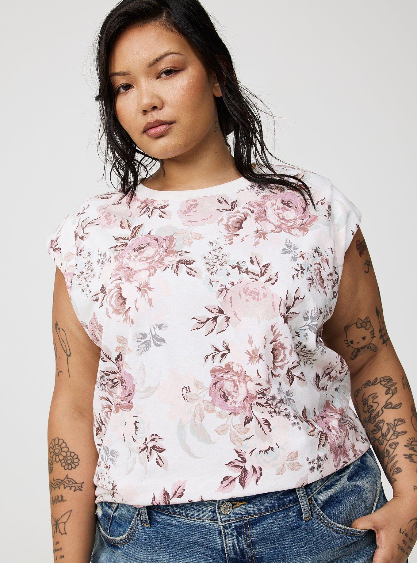 Crew Neck Dolman Tee