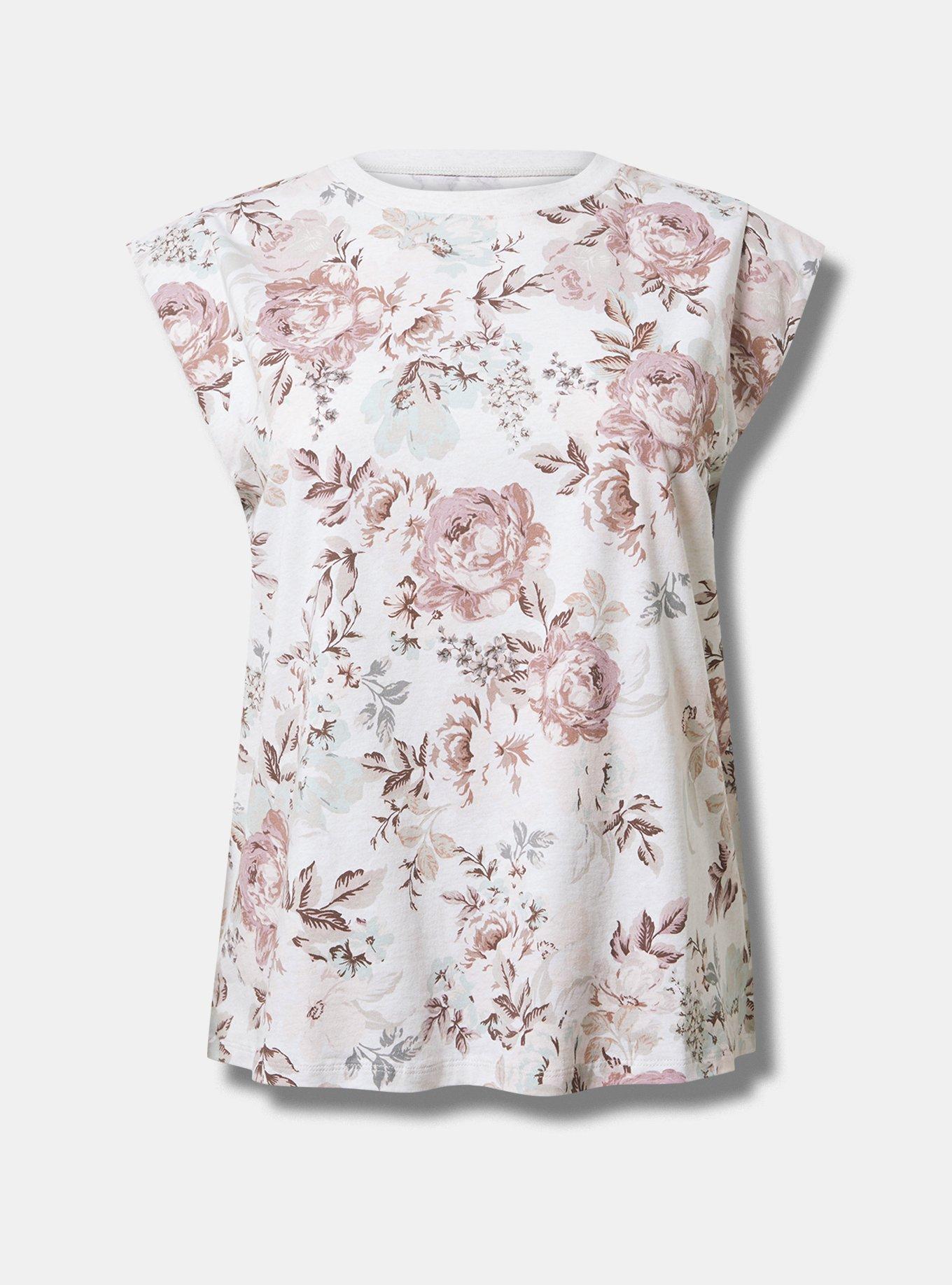 Crew Neck Dolman Tee