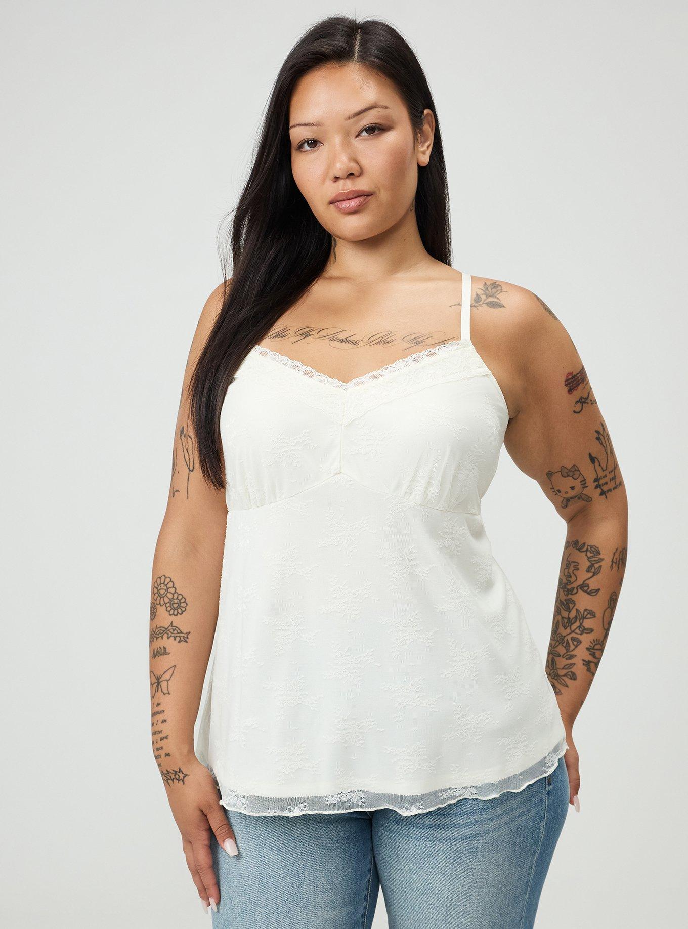 Plus Size - Lace Sweetheart Cami - Torrid
