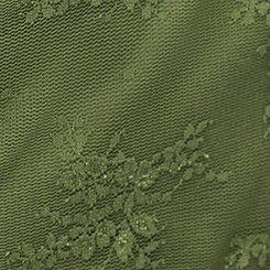 Plus Size Lace Sweetheart Cami, OLIVINE, swatch
