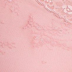 Plus Size Lace Sweetheart Cami, BLUSH ROSE ELEGANCE, swatch
