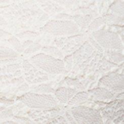 Stretch Lace V-Neck Babydoll Cami, WHISPER WHITE, swatch