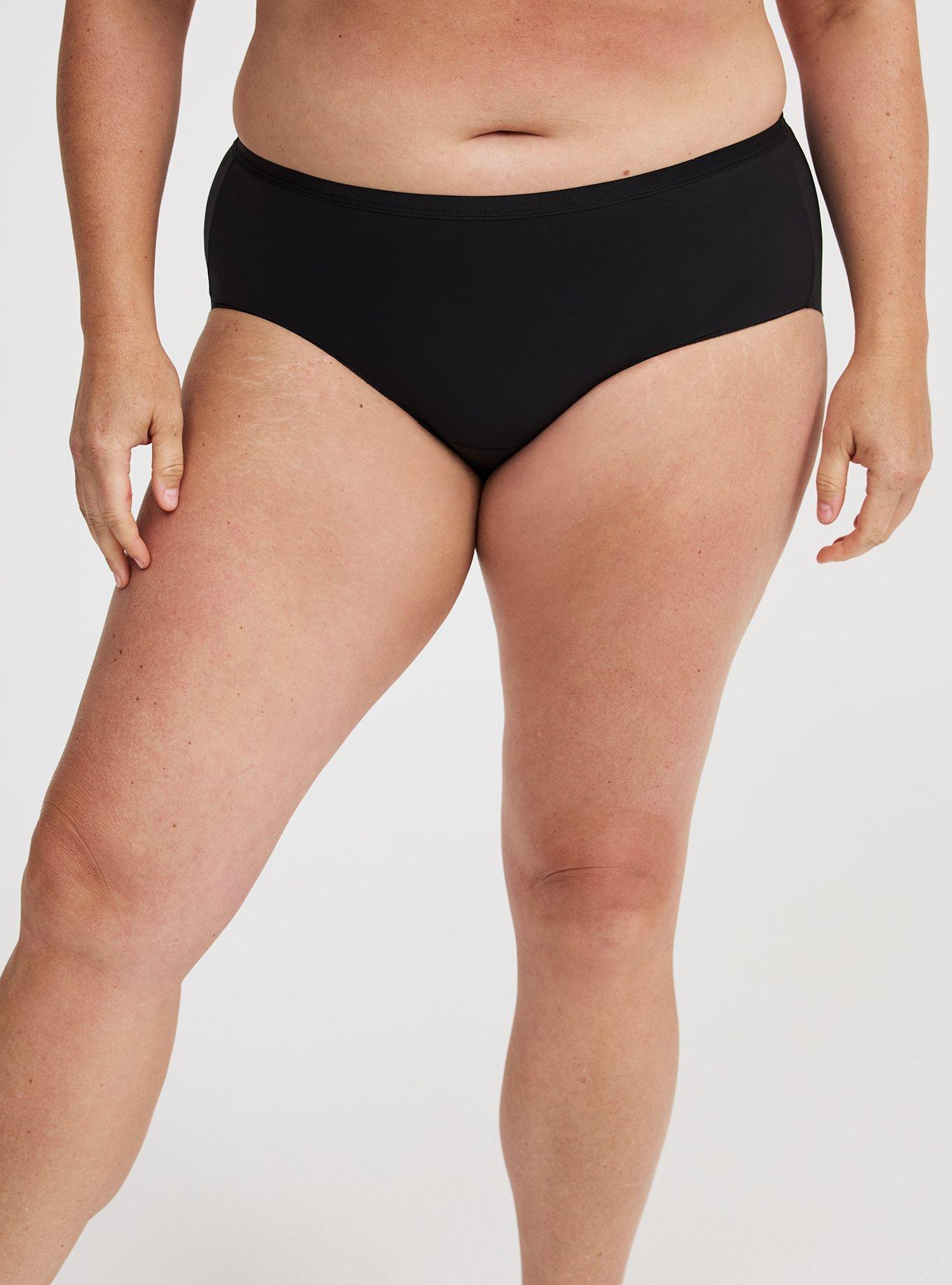 Microfiber Mid-Rise No Show Hipster Panty