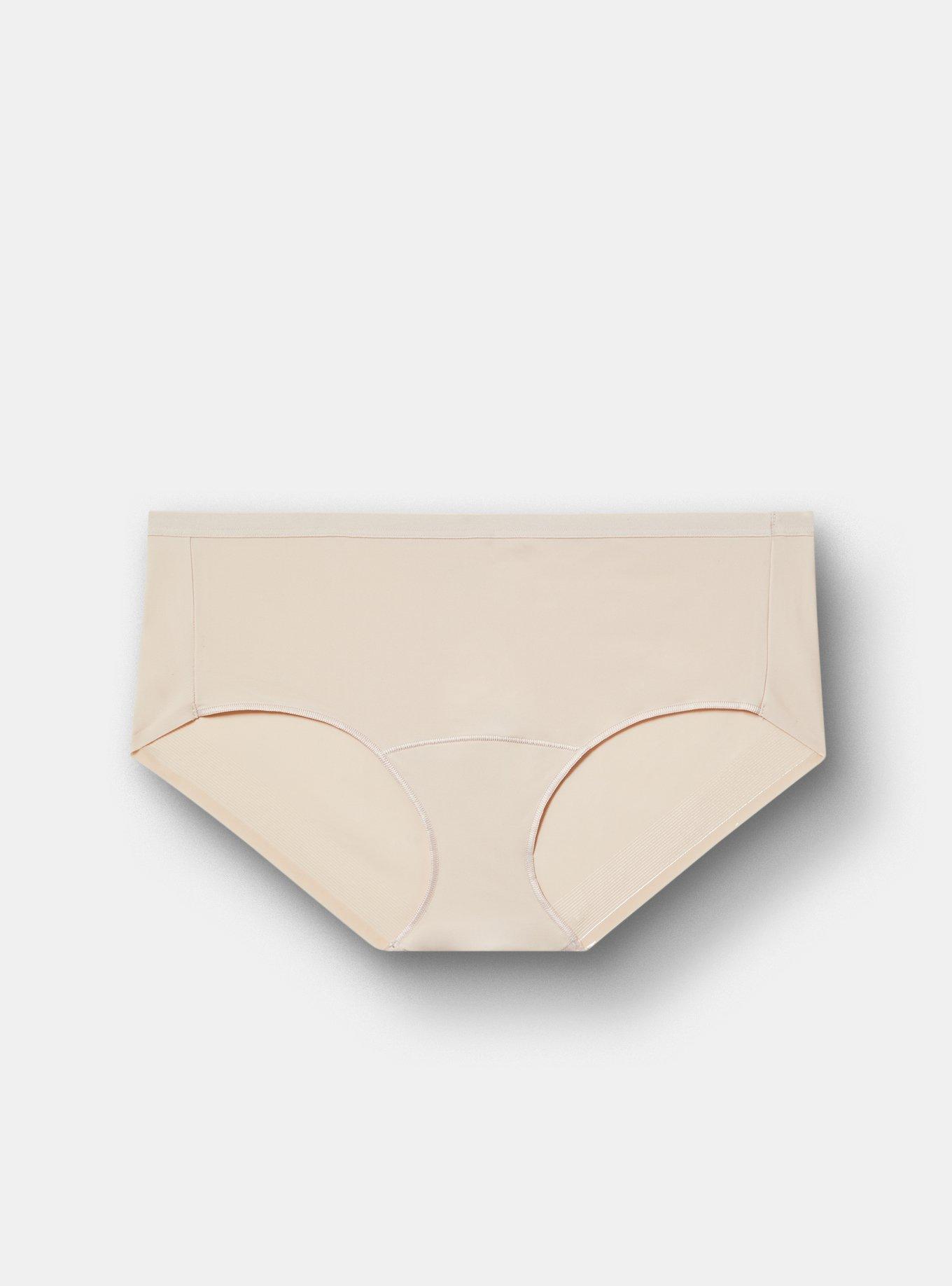 Microfiber Mid-Rise No Show Hipster Panty