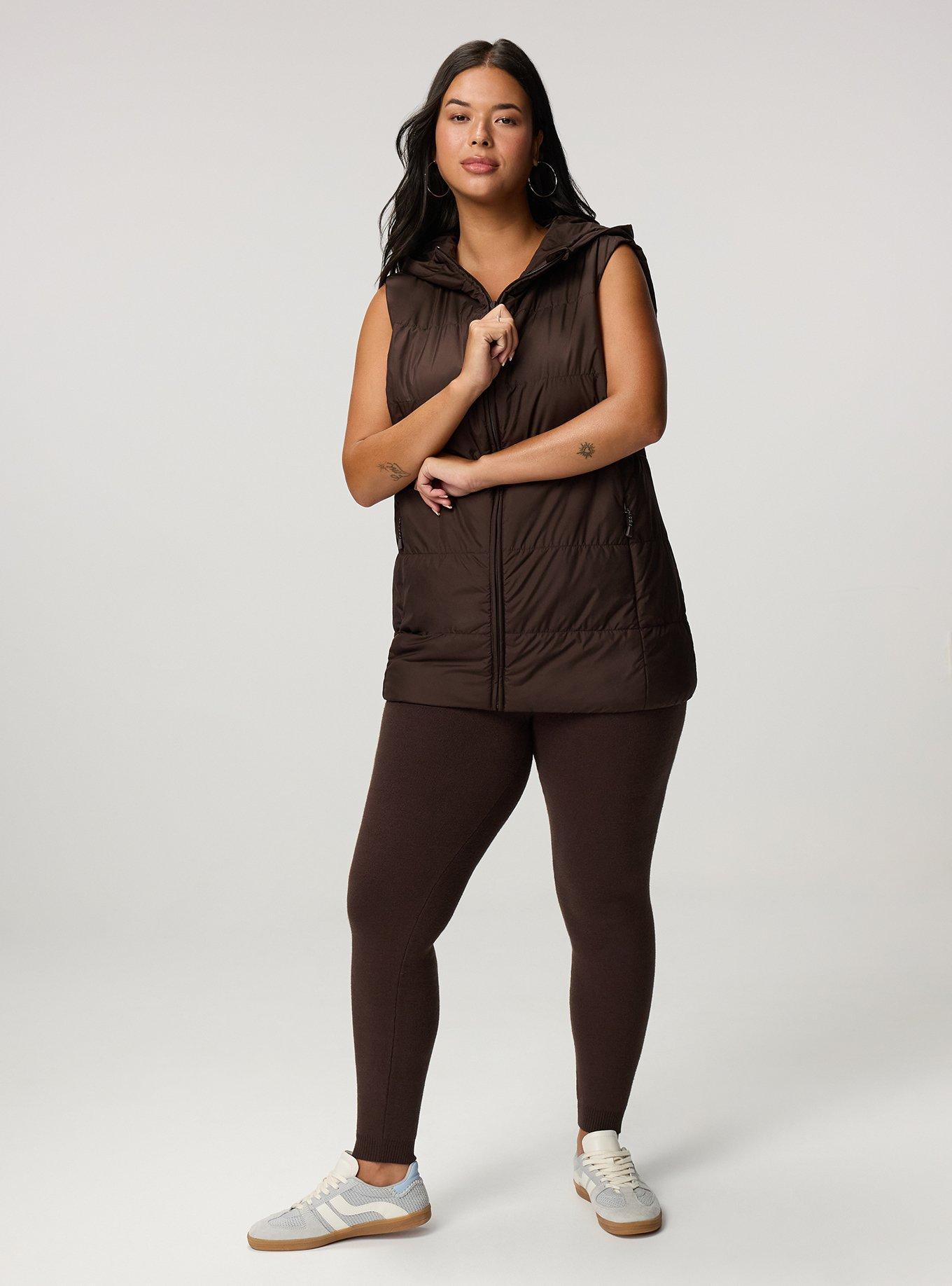 Hooded Puffer Vest, JAVA, alternate