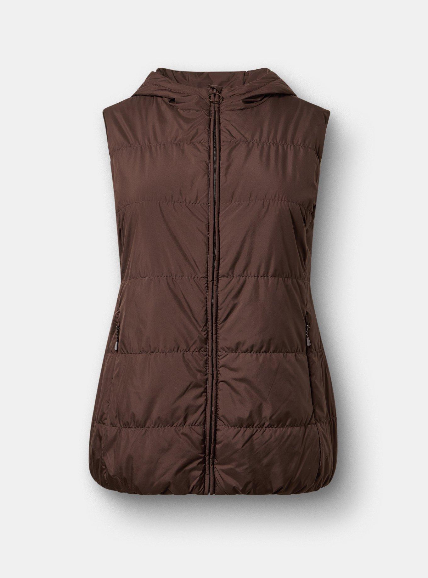 Hooded Puffer Vest, JAVA, hi-res