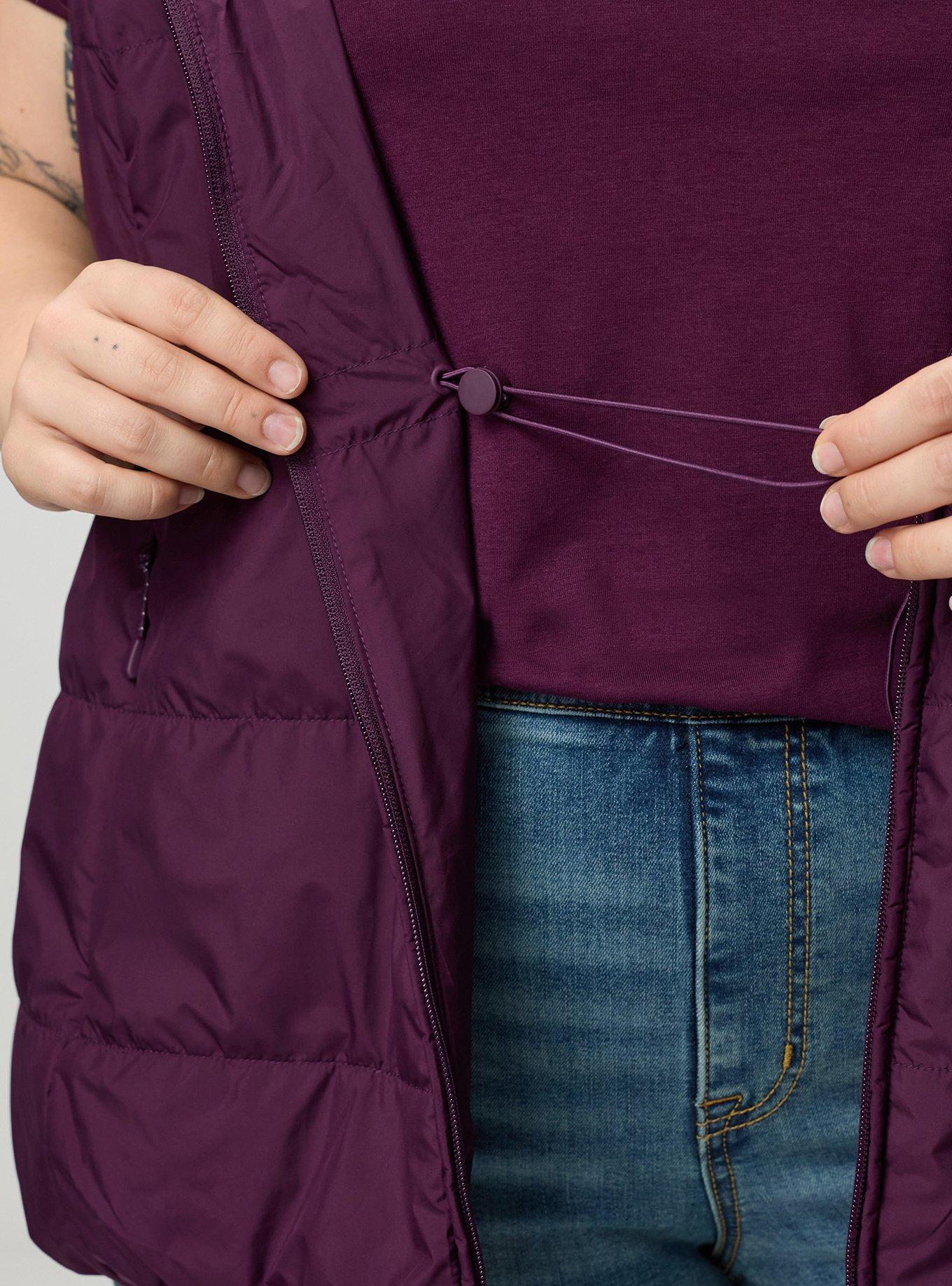 Hooded Puffer Vest, WINTER BLOOM, alternate