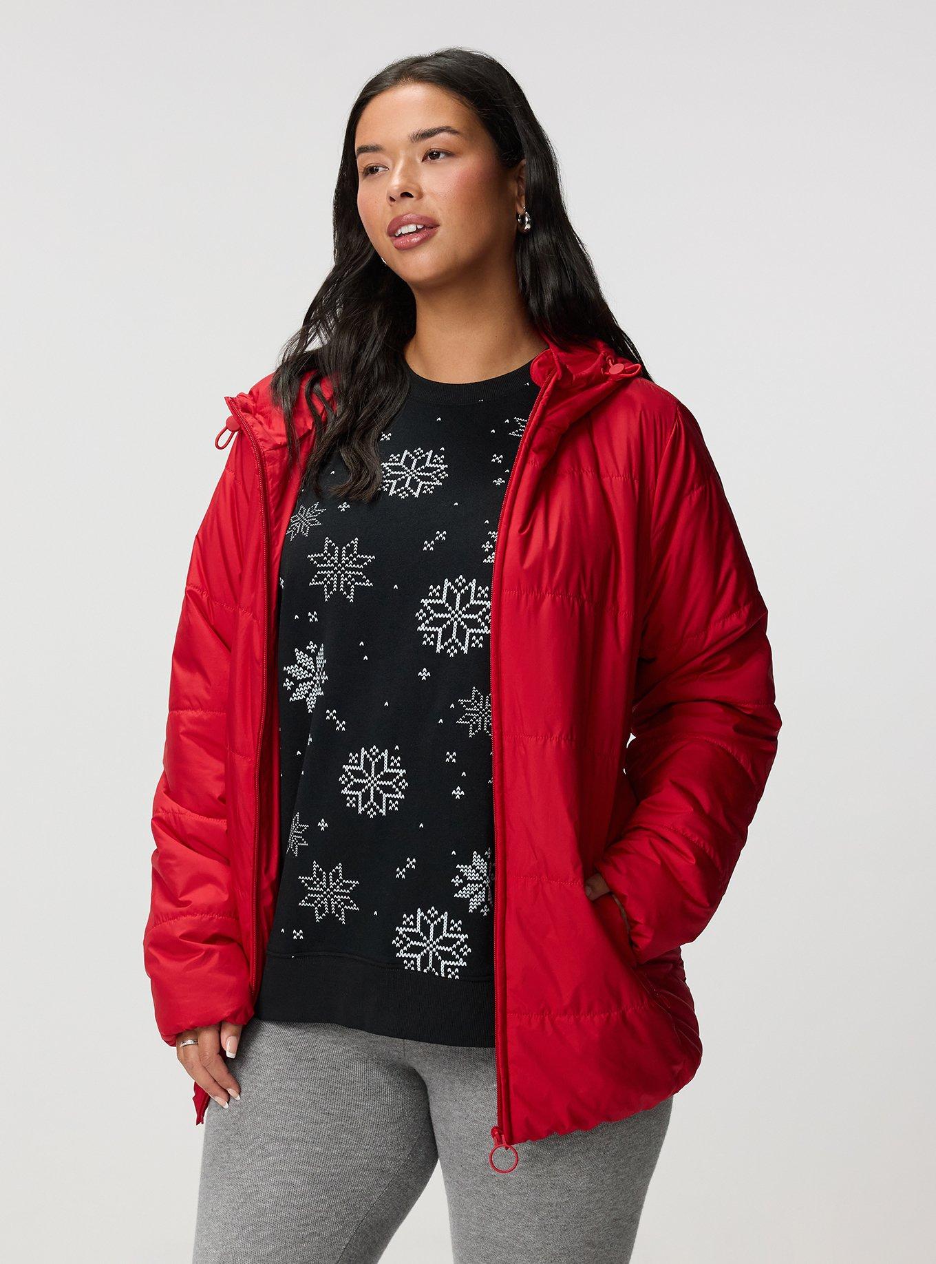 Puffer Jacket, JESTER RED, alternate