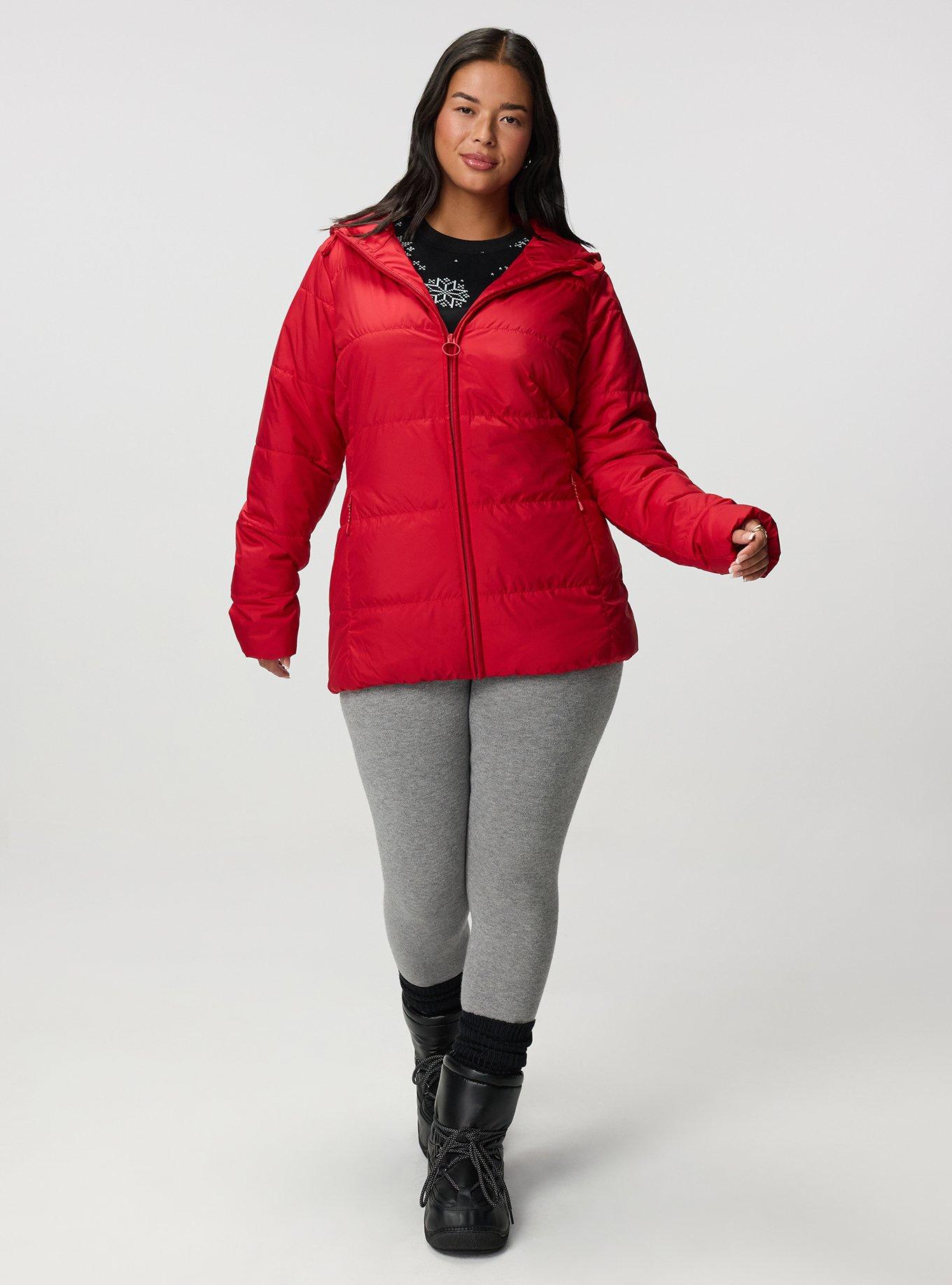 Puffer Jacket, JESTER RED, alternate