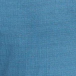 Plus Size Shirred Tunic Tank, AEGEAN BLUE, swatch