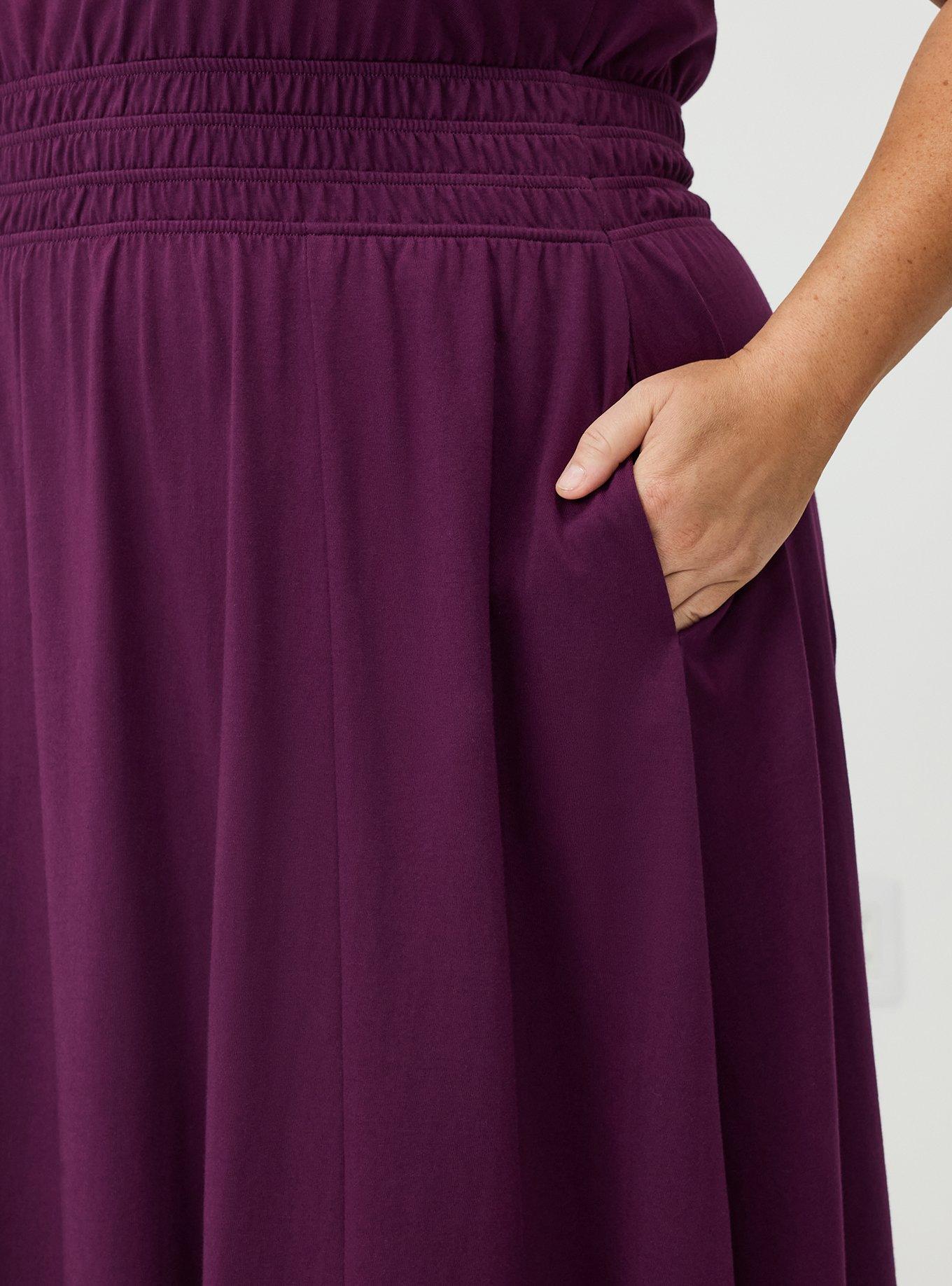 Shirred Waist Midi Dress, WINTER BLOOM, alternate