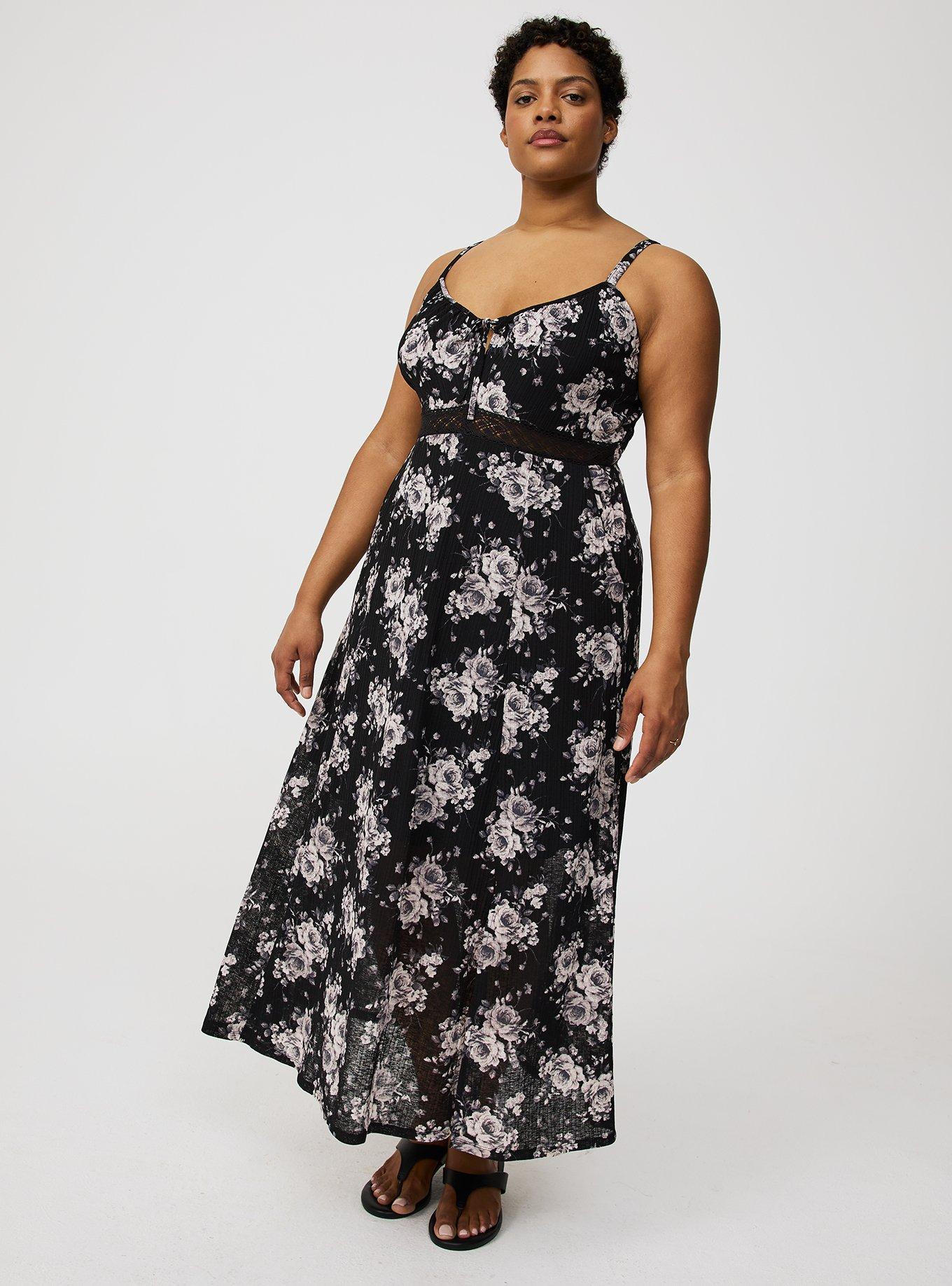 Plus Size - Double-Slit Maxi Dress - Torrid