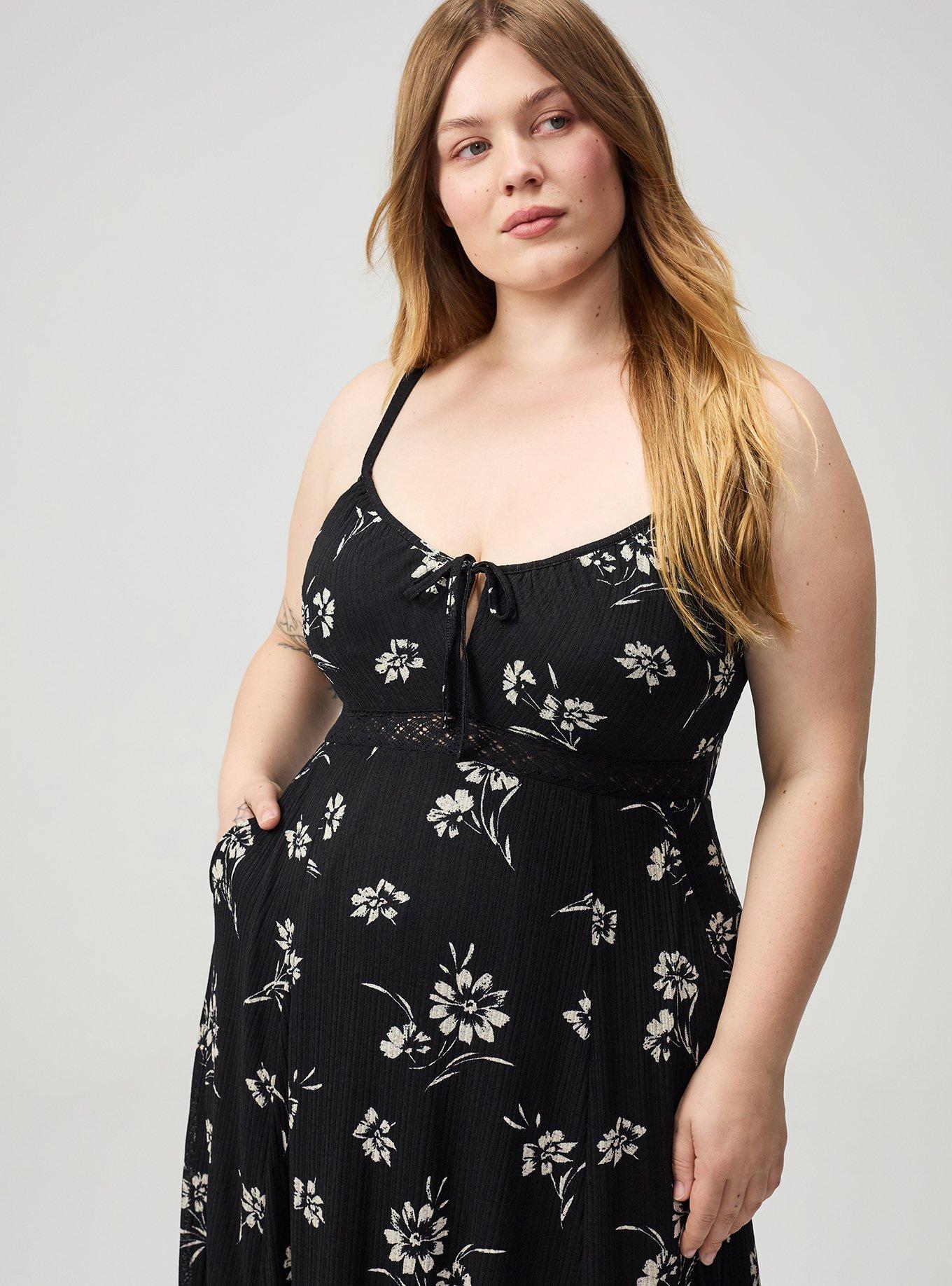 black double slit maxi dress Black Sleeveless Lace Up Sides Double Slit Maxi Dress