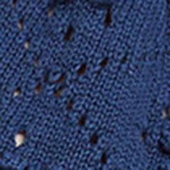 Plus Size Belle Isle Scallop Edge Cardigan, SARGASSO SEA, swatch