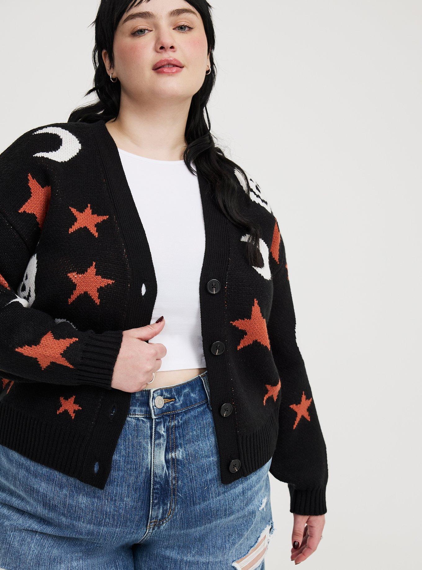 Halloween Button-Up Cardigan