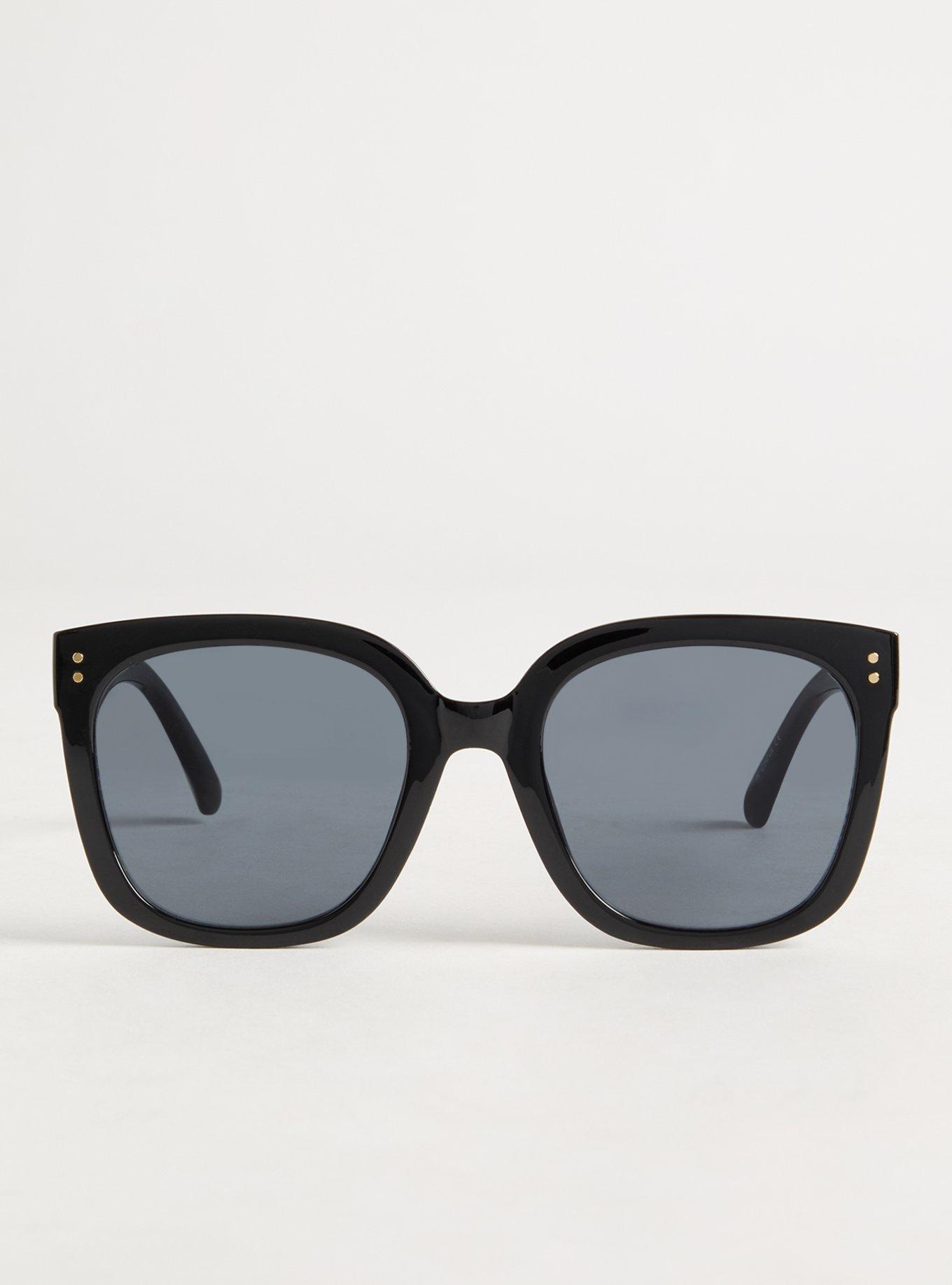 Angular Square Smoke Lens Sunglasses