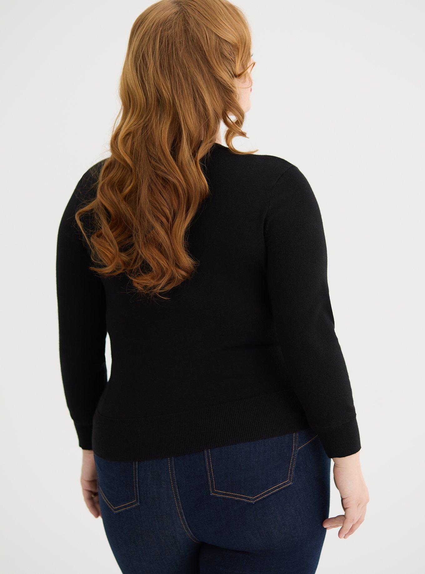 Retro Chic Embroidered Cardigan