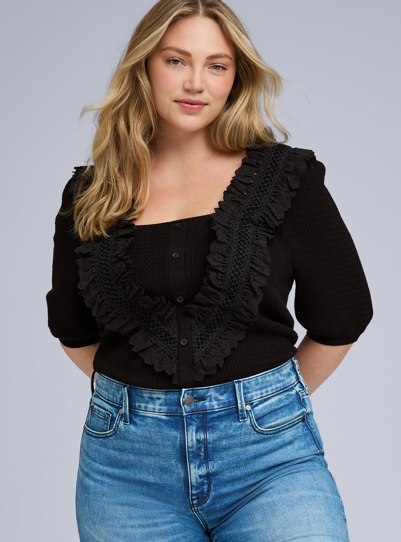 Belle Isle Ruffle Cardigan