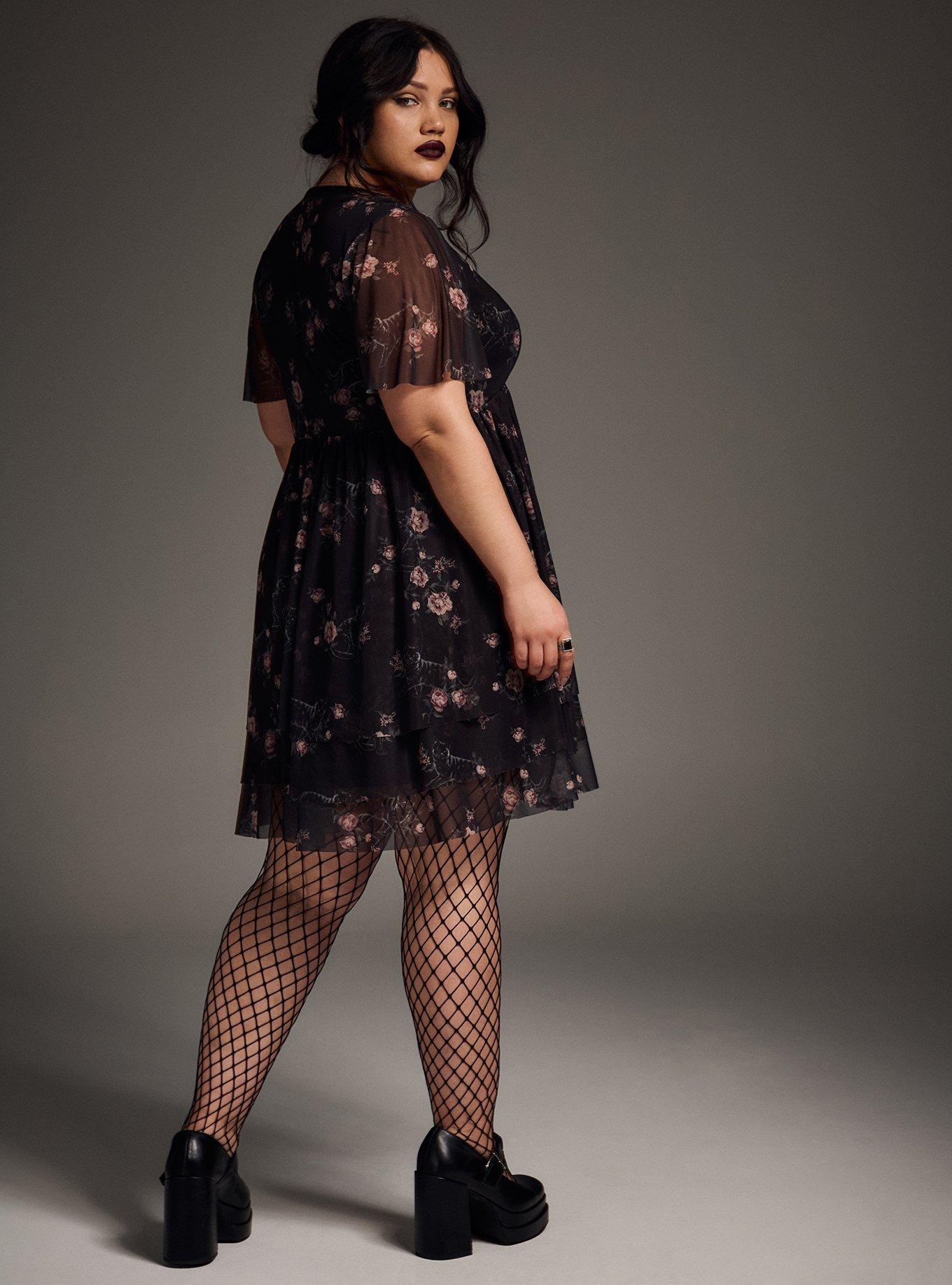 Nightfall Tiered Mini Dress