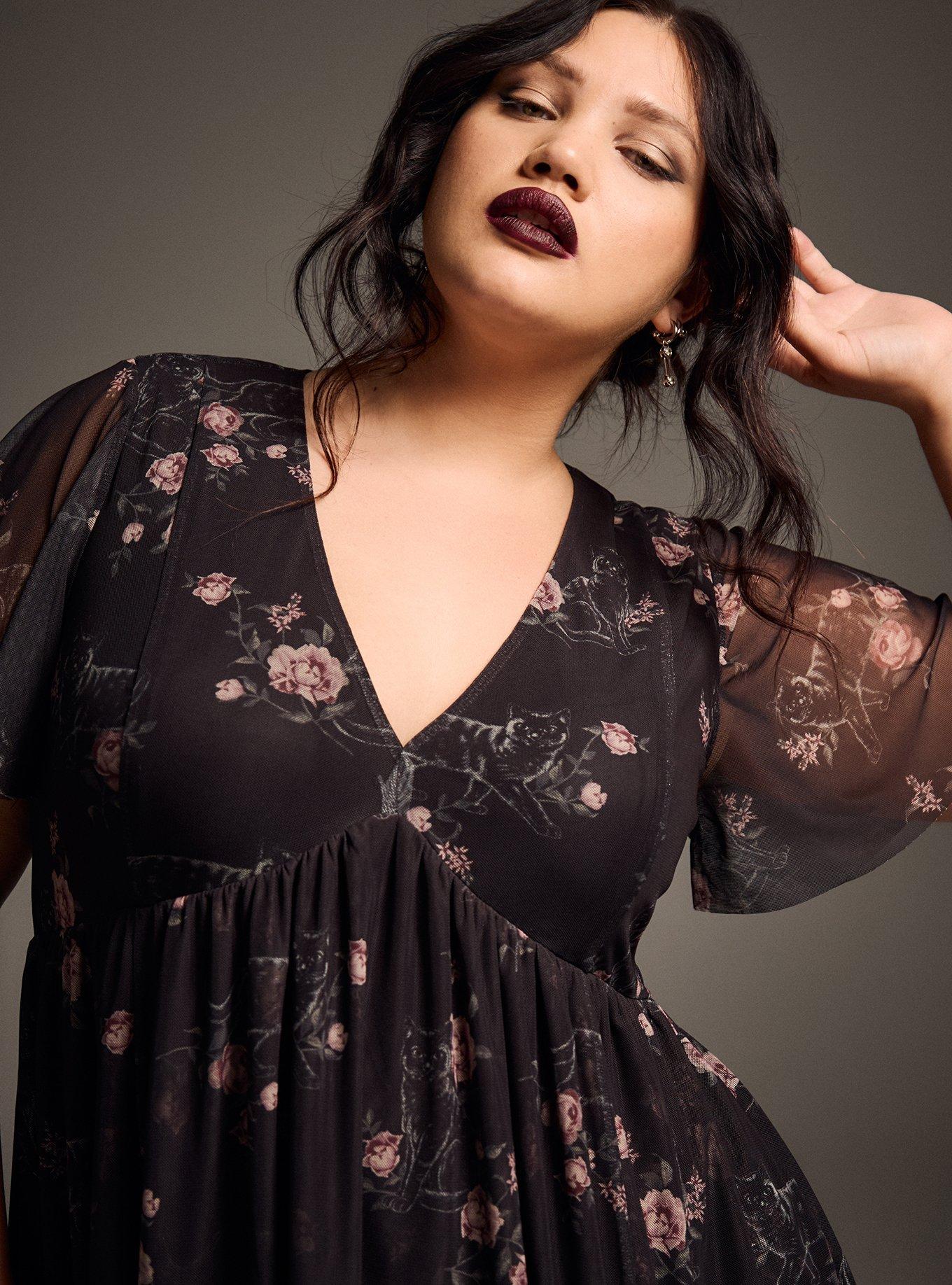 Nightfall Tiered Mini Dress