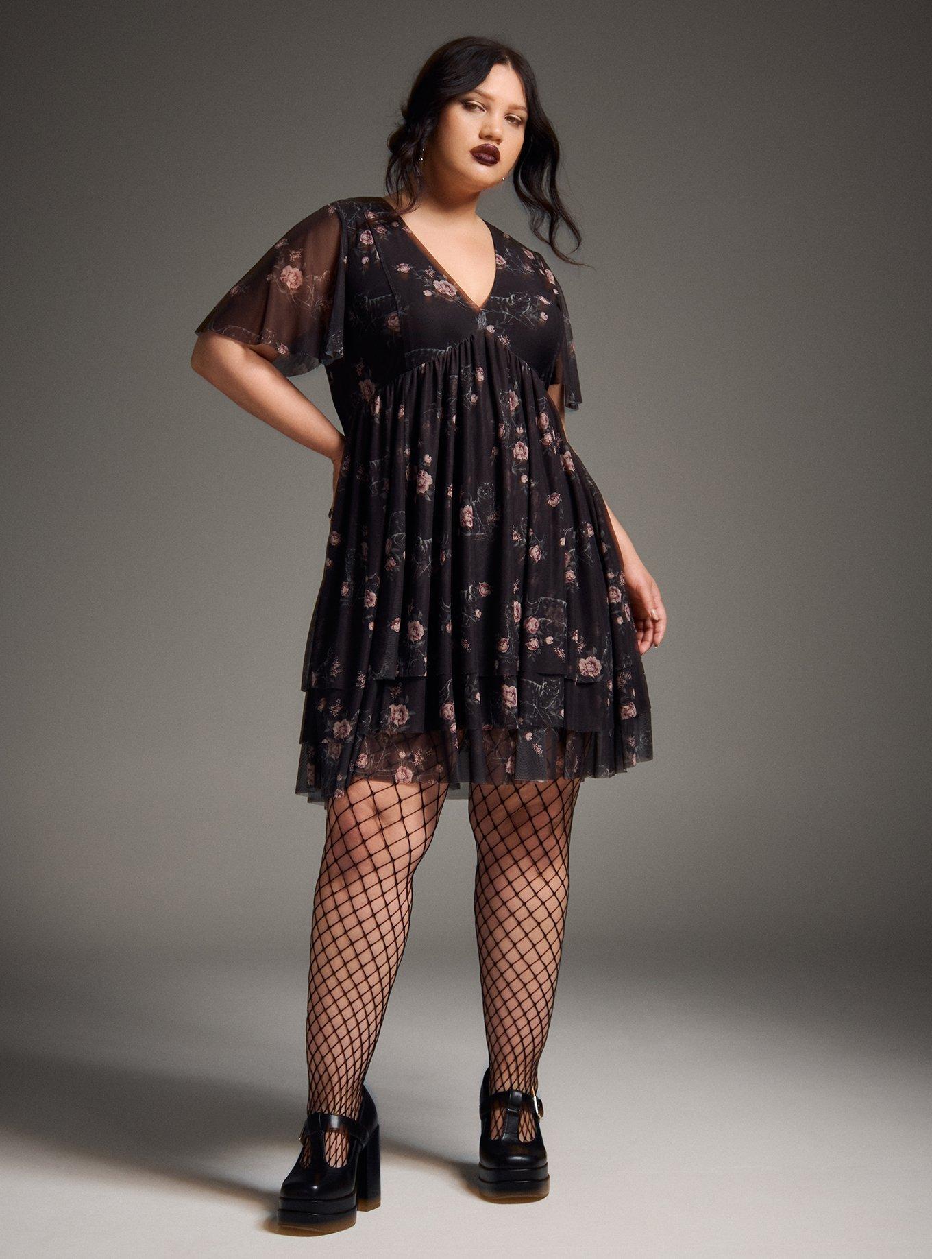Nightfall Tiered Mini Dress