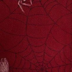 Nightfall Tiered Mesh Mini Dress, CAUGHT IN WEBS RED, swatch