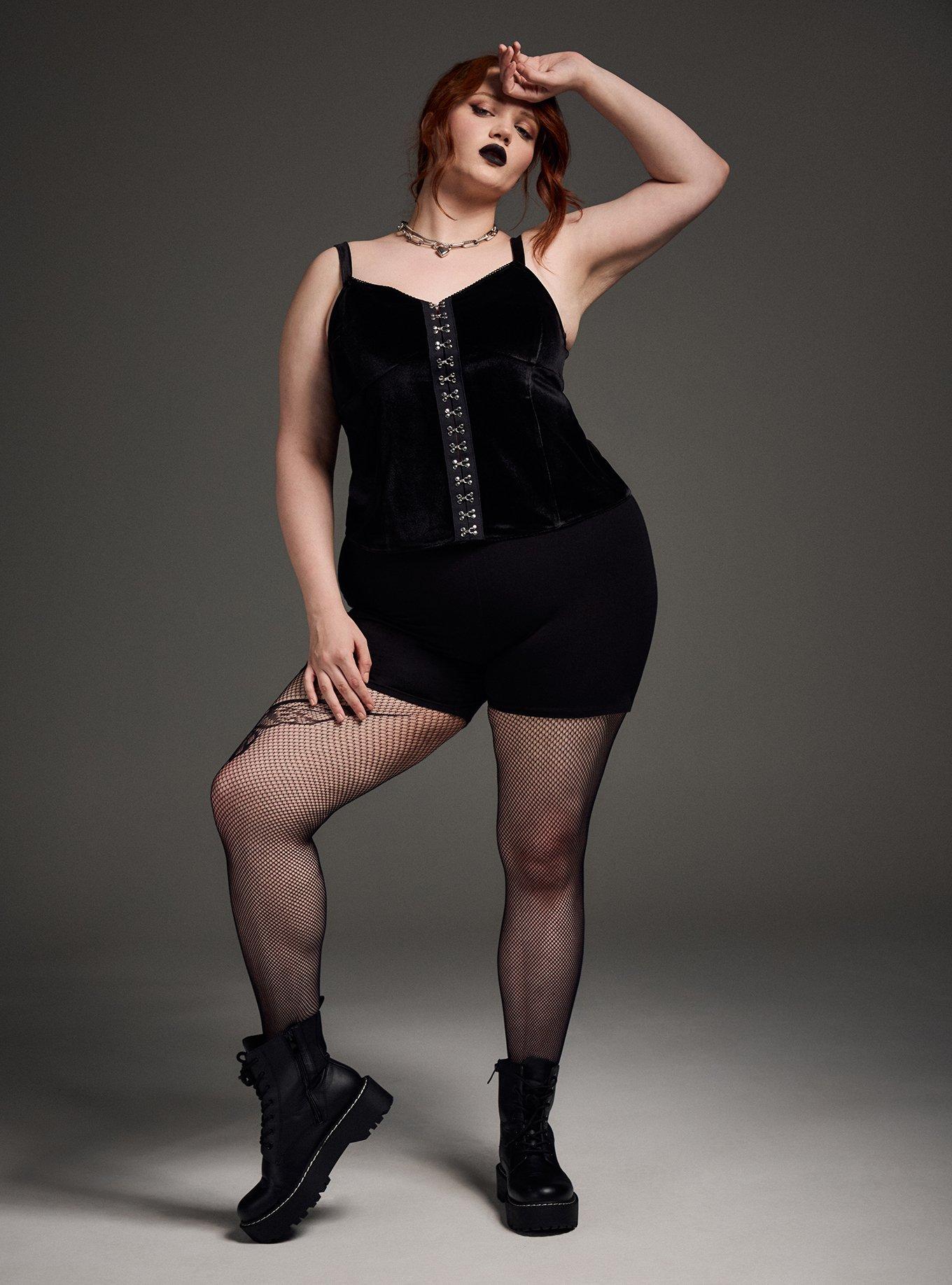 Nightfall Velvet Hook & Eye Cami