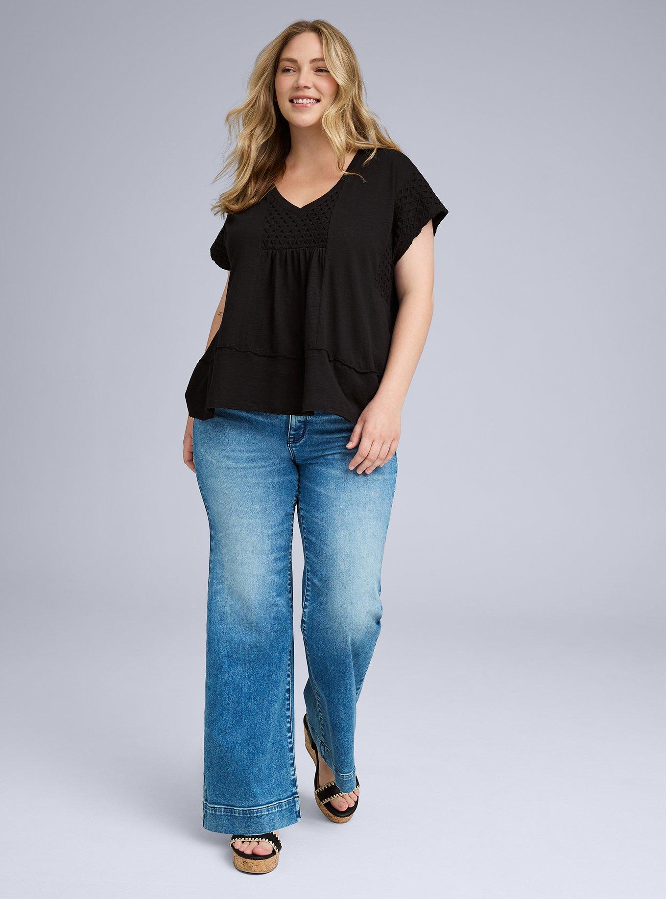 Belle Isle Pintuck Trapeze Top